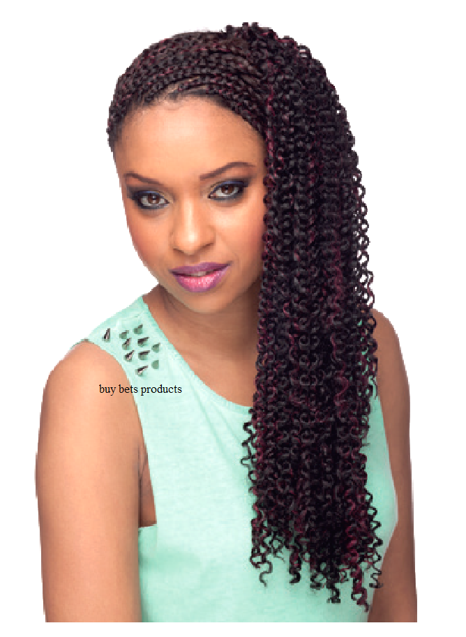CHERISH SYNTHETIC CROCHET CURLY HAIR EXTENSION BRAID - BOHEMIAN BULK 20 INCH