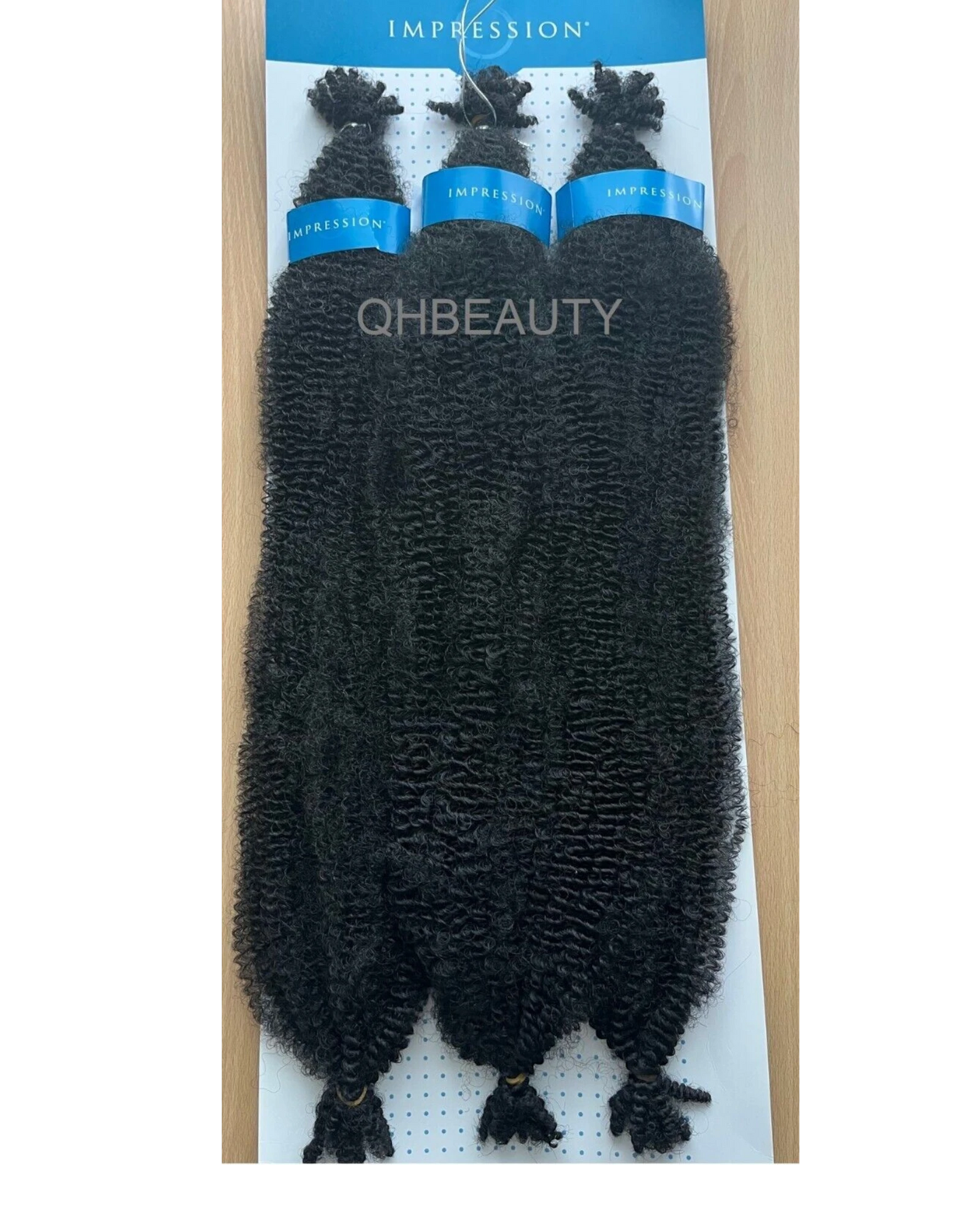 IMPRESSION SYNTHETIC CUBAN BRAIDING HAIR EXTENSION PRE FLUFFED - AFRO TWIST 24''