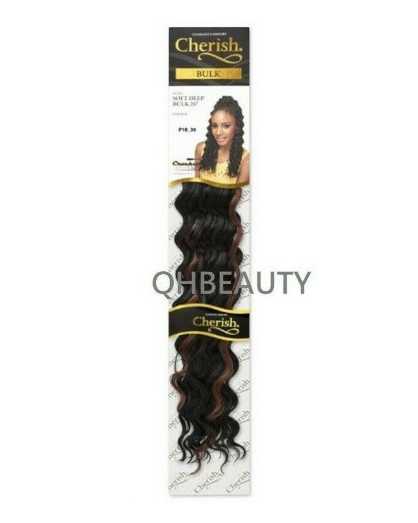 CHERISH SYNTHETIC BULK CROCHET HAIR EXTENSION BRAIDS - SOFT DEEP 20 INCH