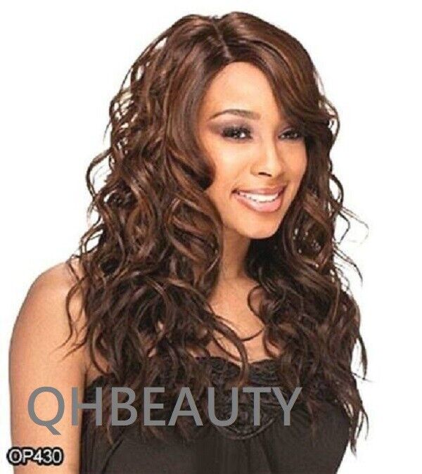 Freetress Equal Synthetic Lace Front Invisible Part Curly Hair Wig - LACE BENTLY