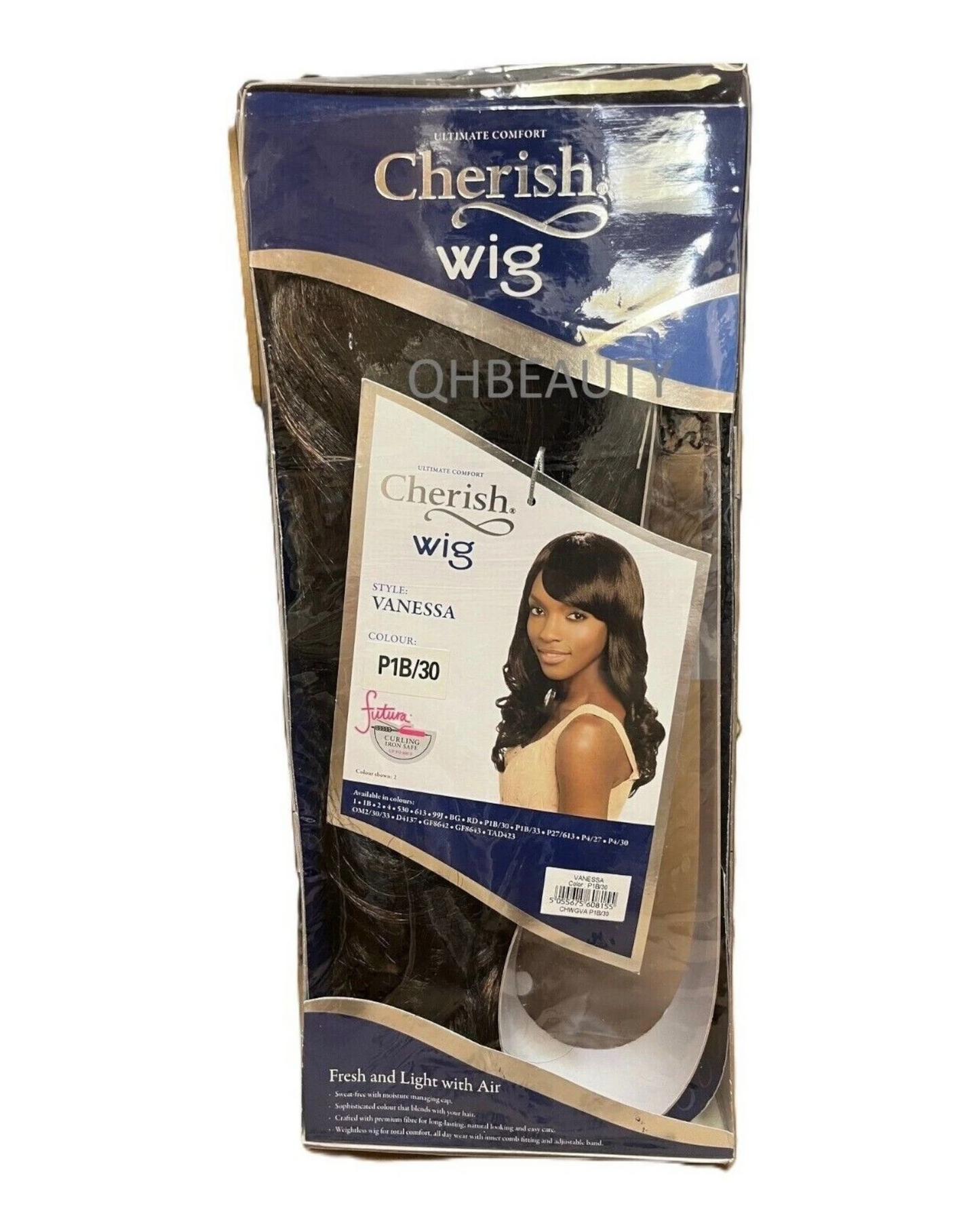 Cherish Synthetic Long Curly Natural Looking Easy Care Hair Wig - VANESSA