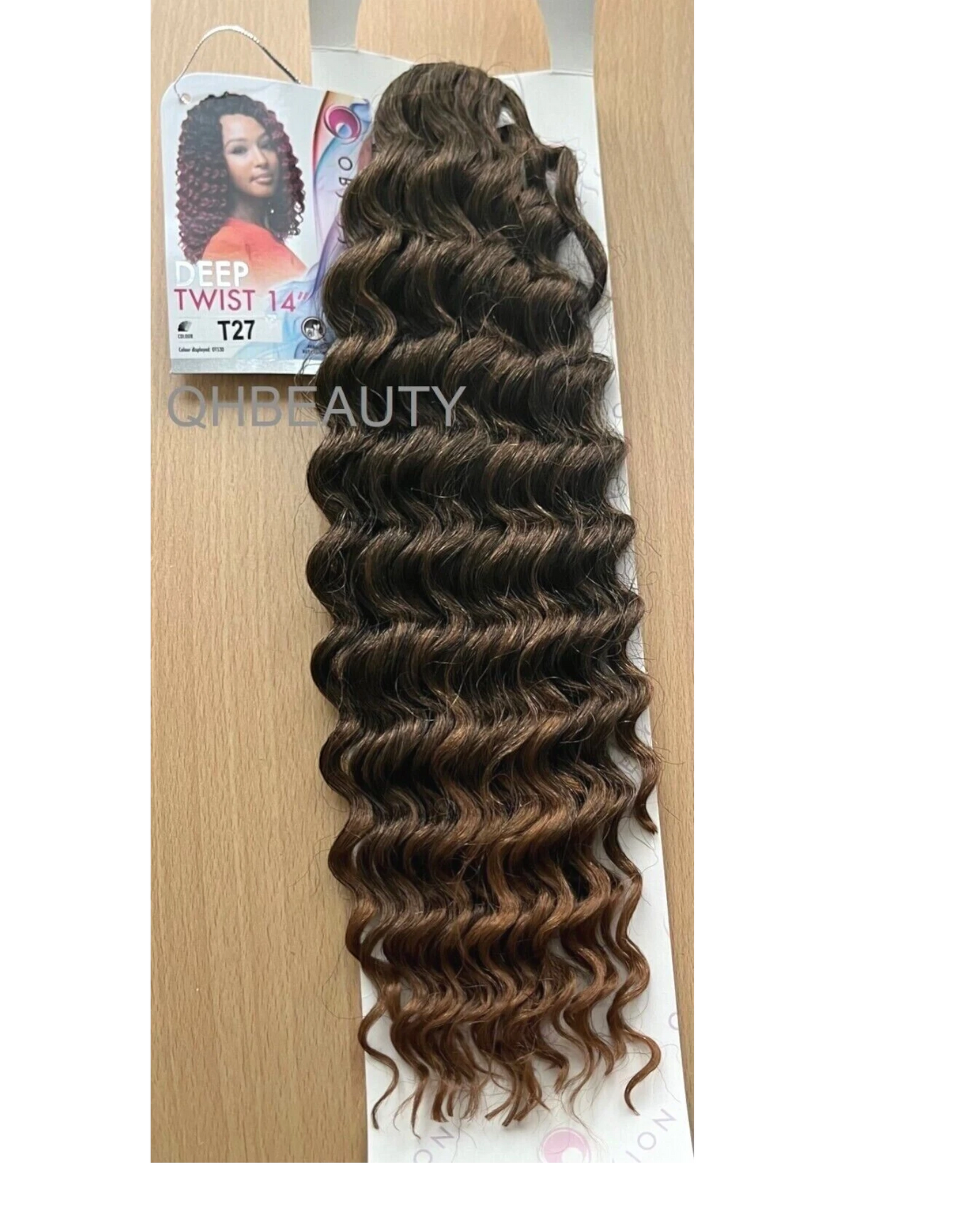 Obsession Synthetic Curly Crochet Braid Hair Extension - Deep Twist 14 inch