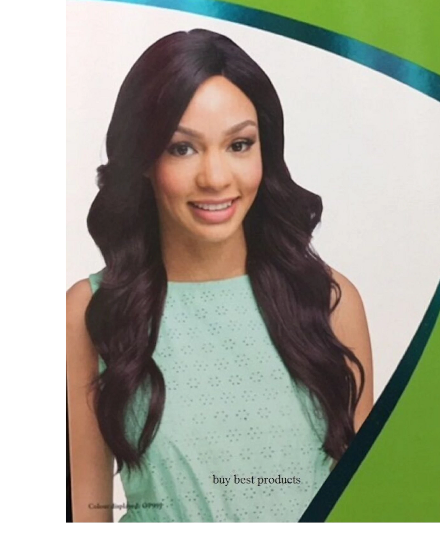 Impression Synthetic Invisible L Part Lace Curly Long Hair Wig - Daisy