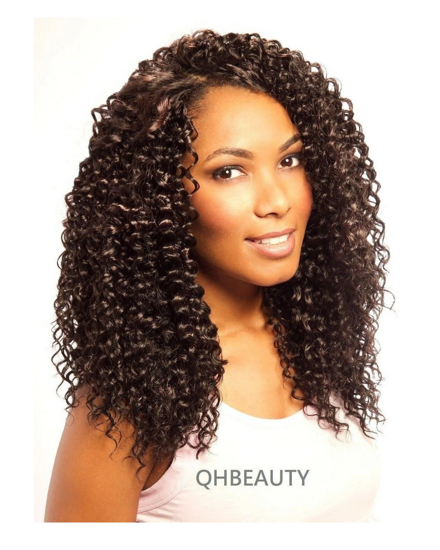 CHERISH SYNTHETIC FUTURA LONG CURLY HAIR EXTENSION WEAVE - LURING 14 INCHES