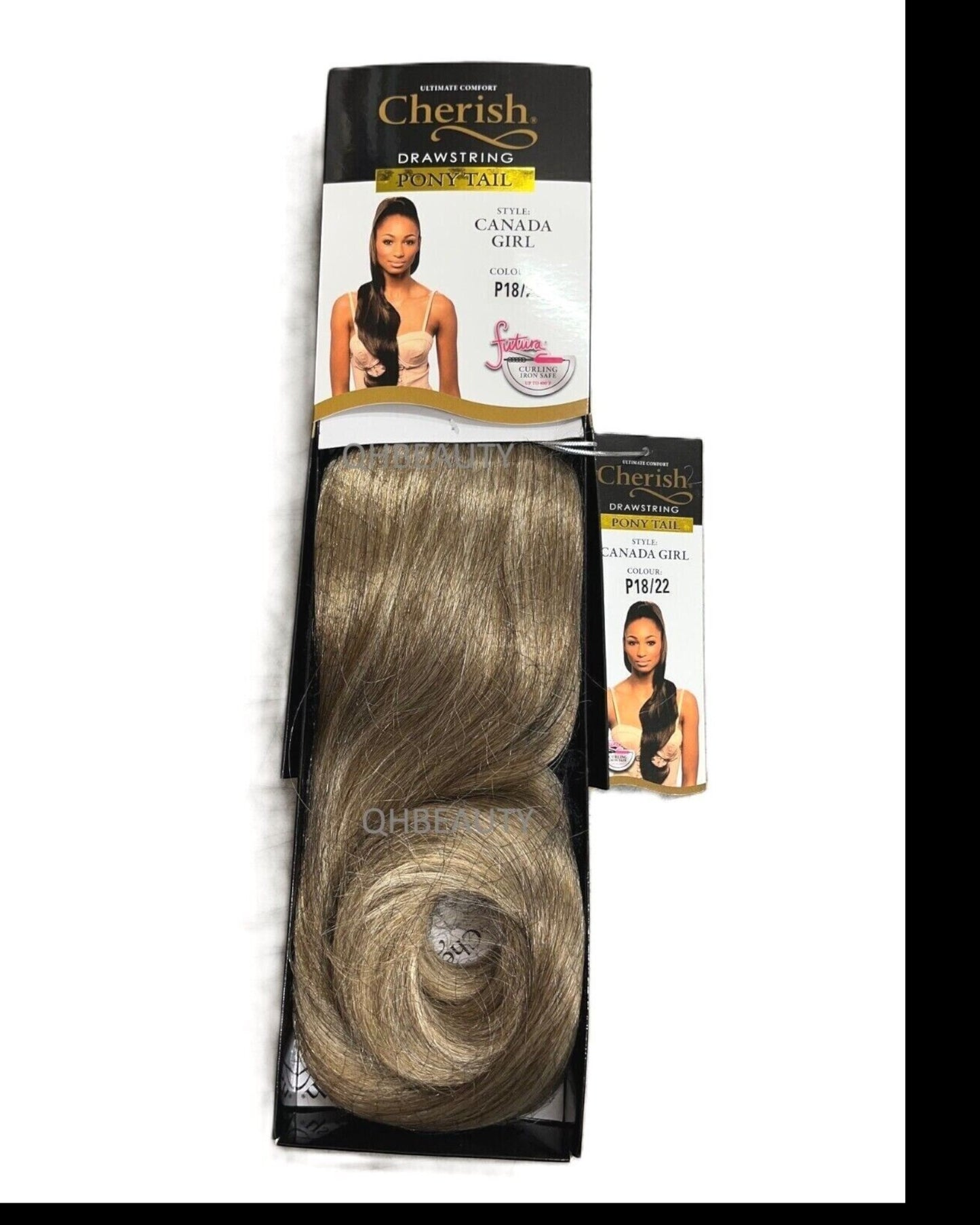 Cherish Synthetic Drawstring Long Curly Wavy Hair Ponytail - Canada Girl