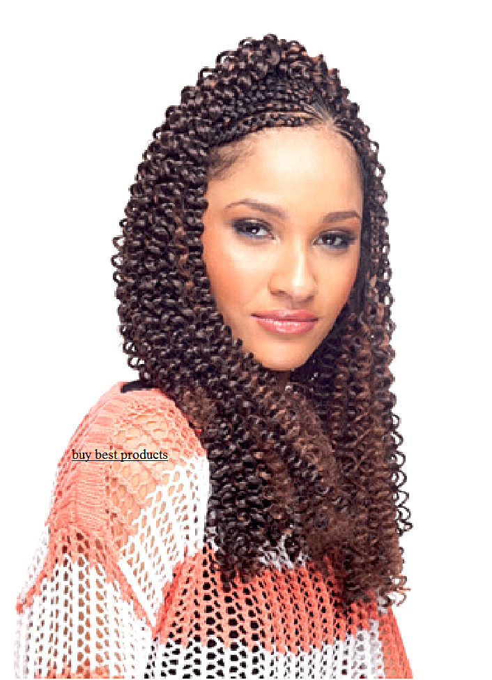 CHERISH SYNTHETIC BULK CROCHET BRAID TIGHT CURL HAIR EXTENSION - WATER WAVE 22"