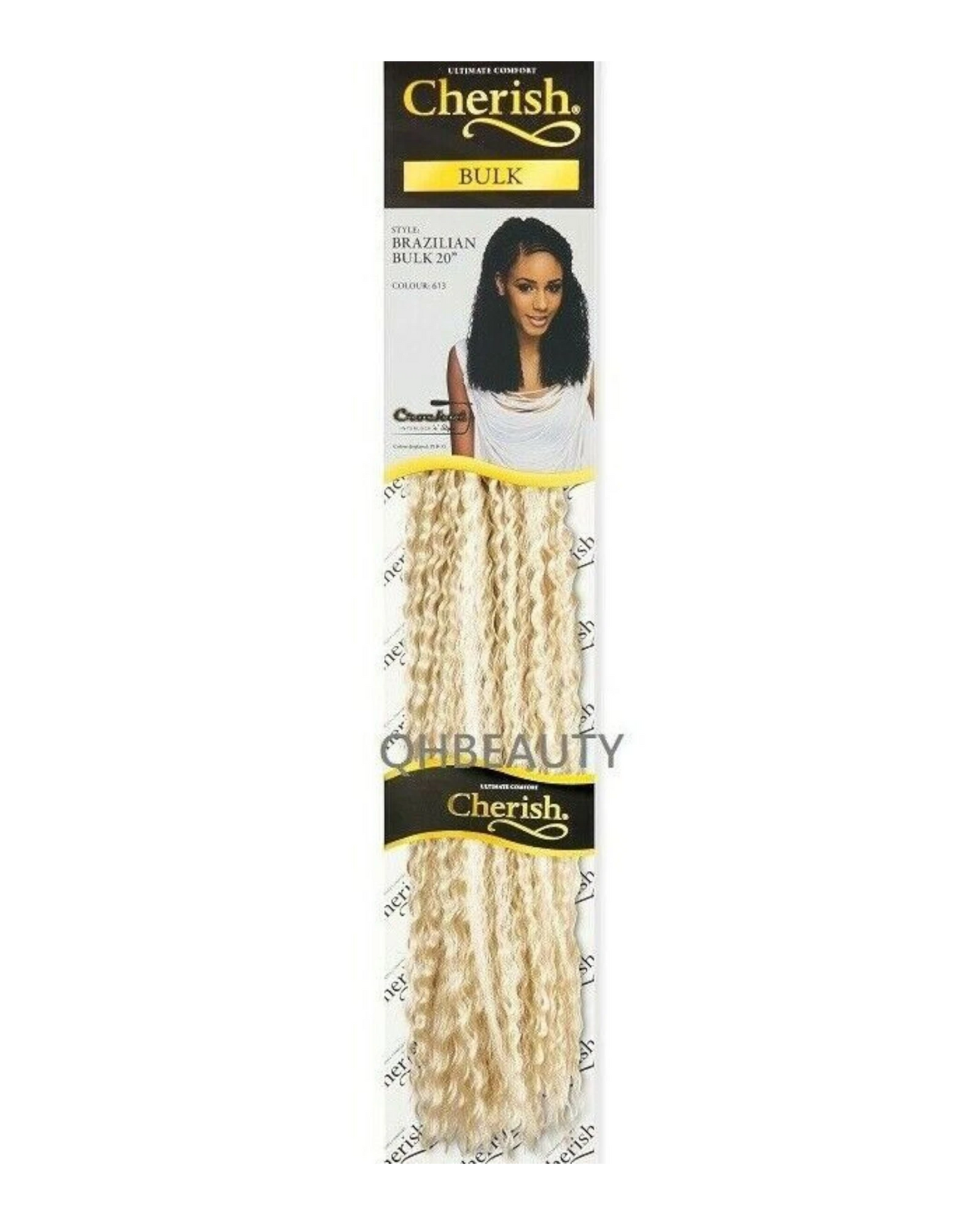 Cherish Synthetic Crochet Braid Curly Hair Extension Style - Brazilian Bulk 20"