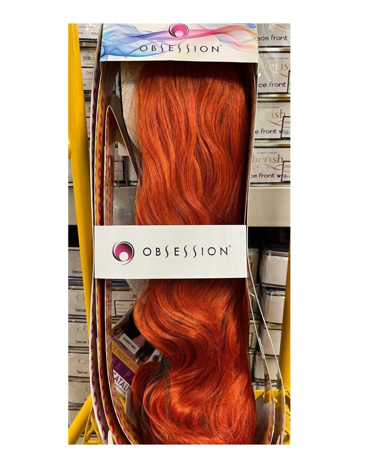 Obsession Synthetic Lace Front Free Part Natural Curly Hair Wig 402 - CATALINA