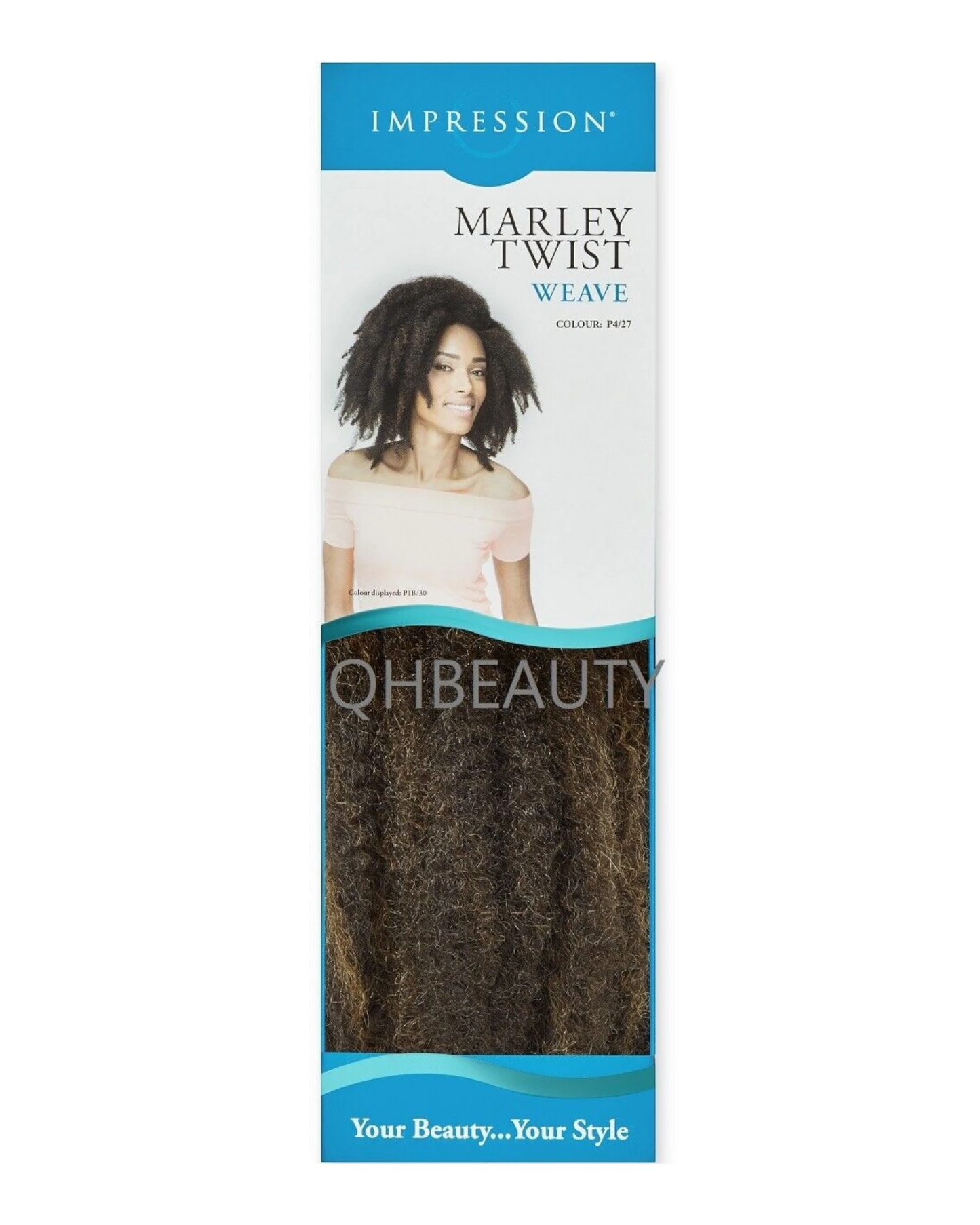 IMPRESSION SYNTHETIC AFRO CUBAN HAIR EXTENSIONS - MARLEY TWIST WEAVE