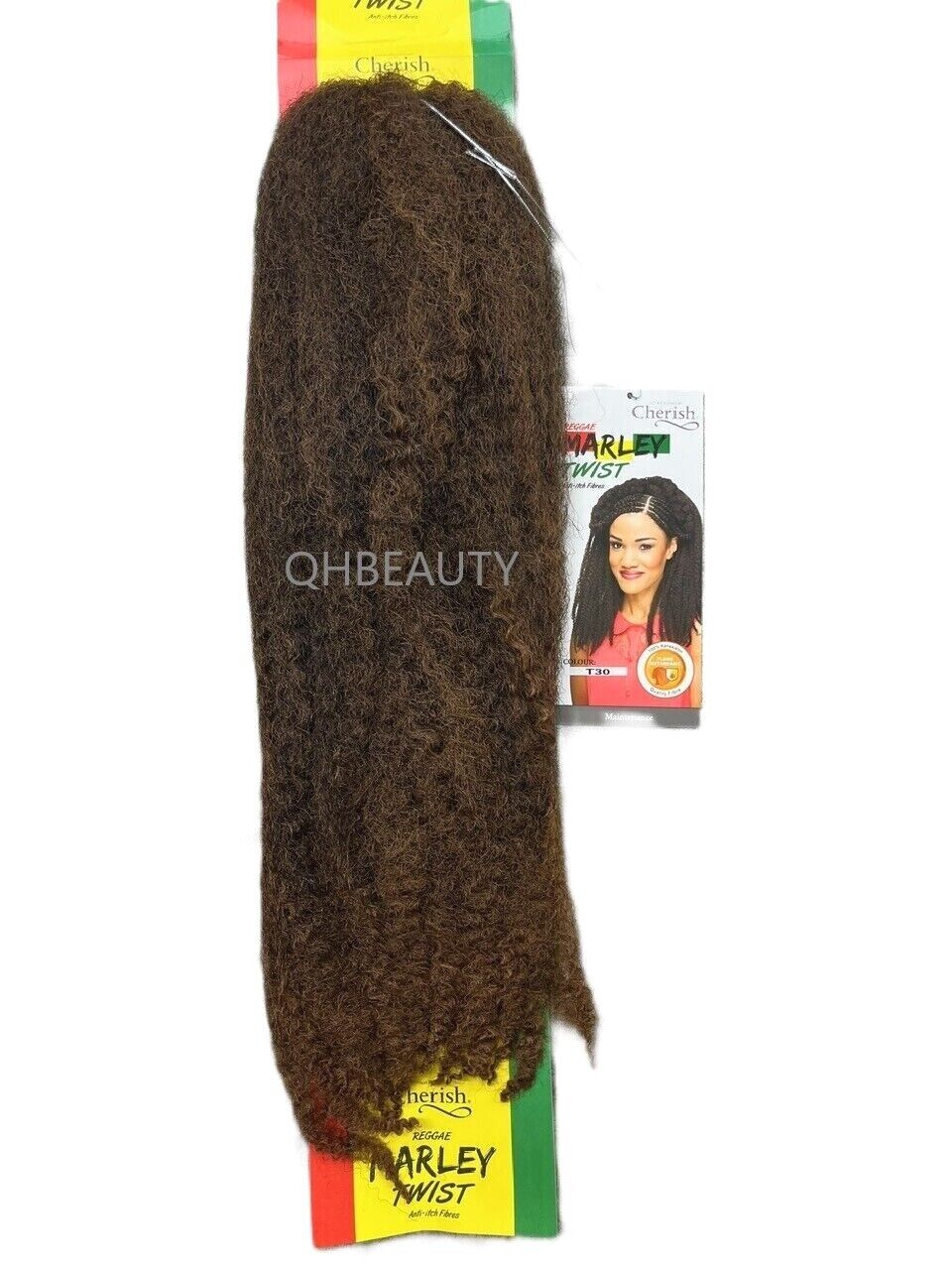 Cherish Synthetic Afro Kinky Cuban Anti itch Hair Extension  Marley Twist Braid