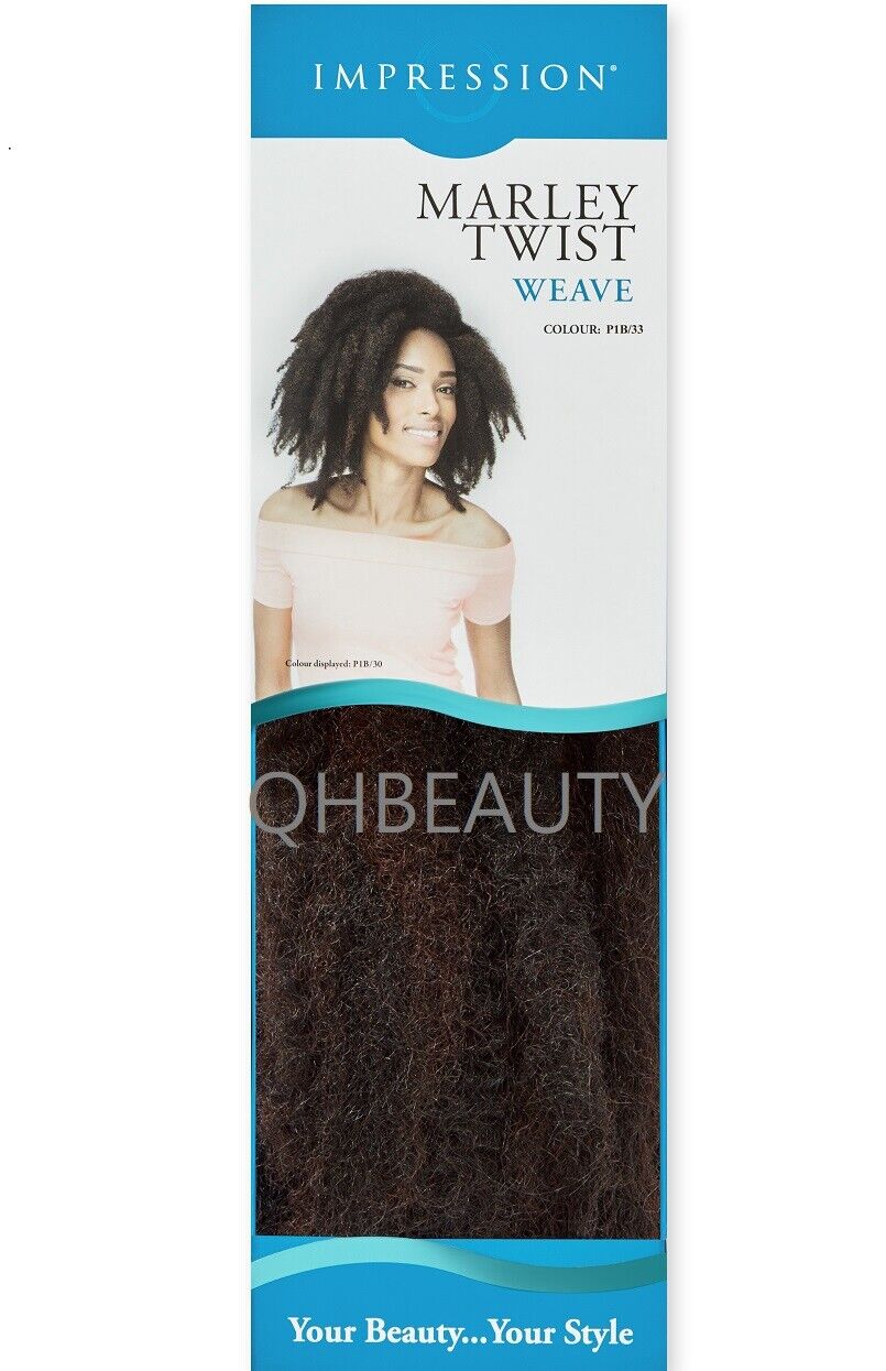 IMPRESSION SYNTHETIC AFRO CUBAN HAIR EXTENSIONS - MARLEY TWIST WEAVE