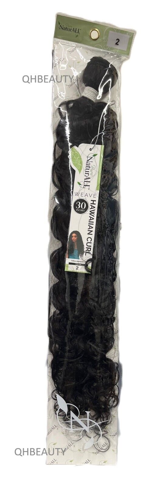 NaturALL SYNTHETIC LONG CURLY HAIR EXTENSION WEAVE - HAWAIIAN CURL 30 INCHES