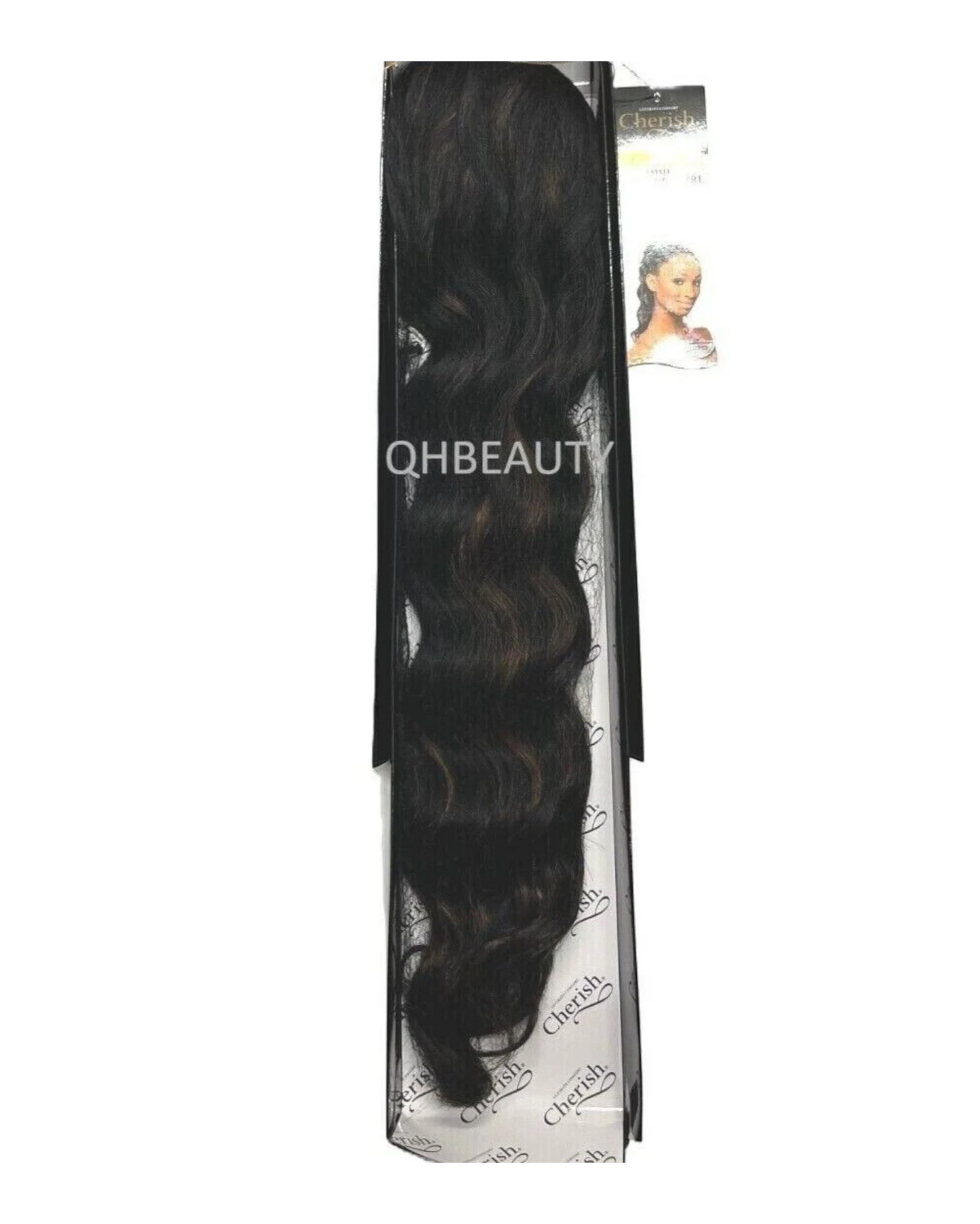 Cherish Synthetic Drawstring Long Curly Hair Extension Ponytail - New York Girl