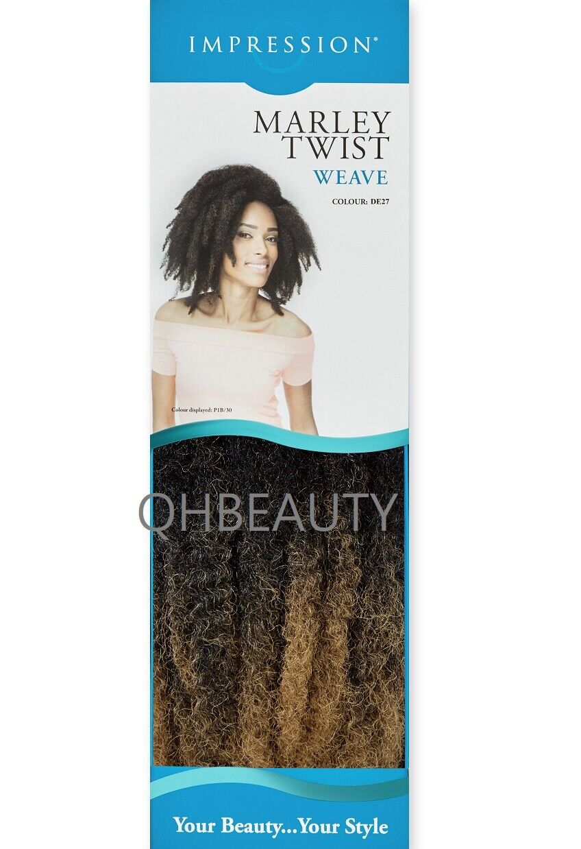 IMPRESSION SYNTHETIC AFRO CUBAN HAIR EXTENSIONS - MARLEY TWIST WEAVE