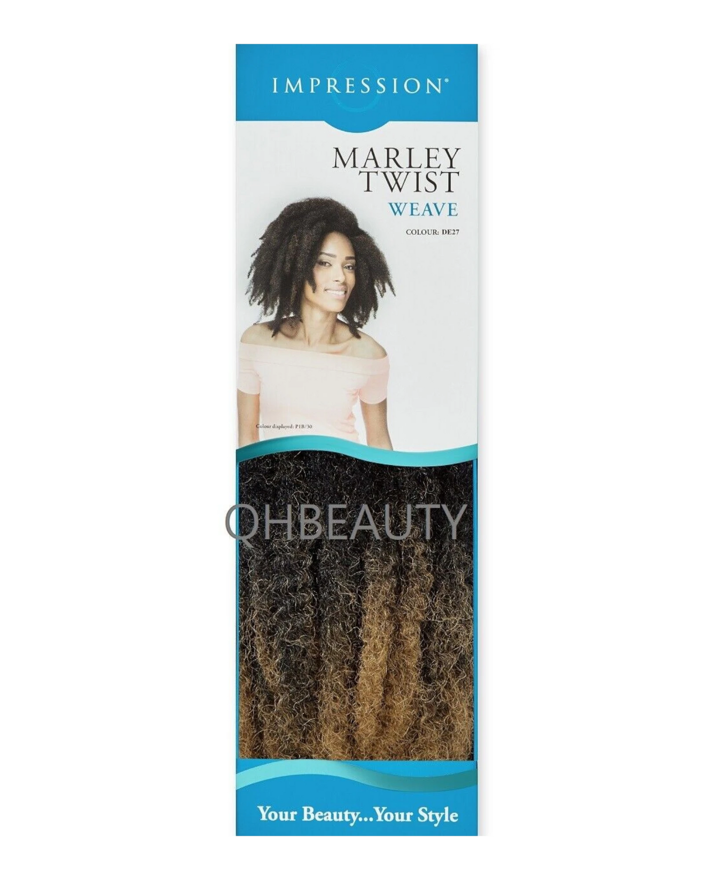IMPRESSION SYNTHETIC AFRO CUBAN HAIR EXTENSIONS - MARLEY TWIST WEAVE