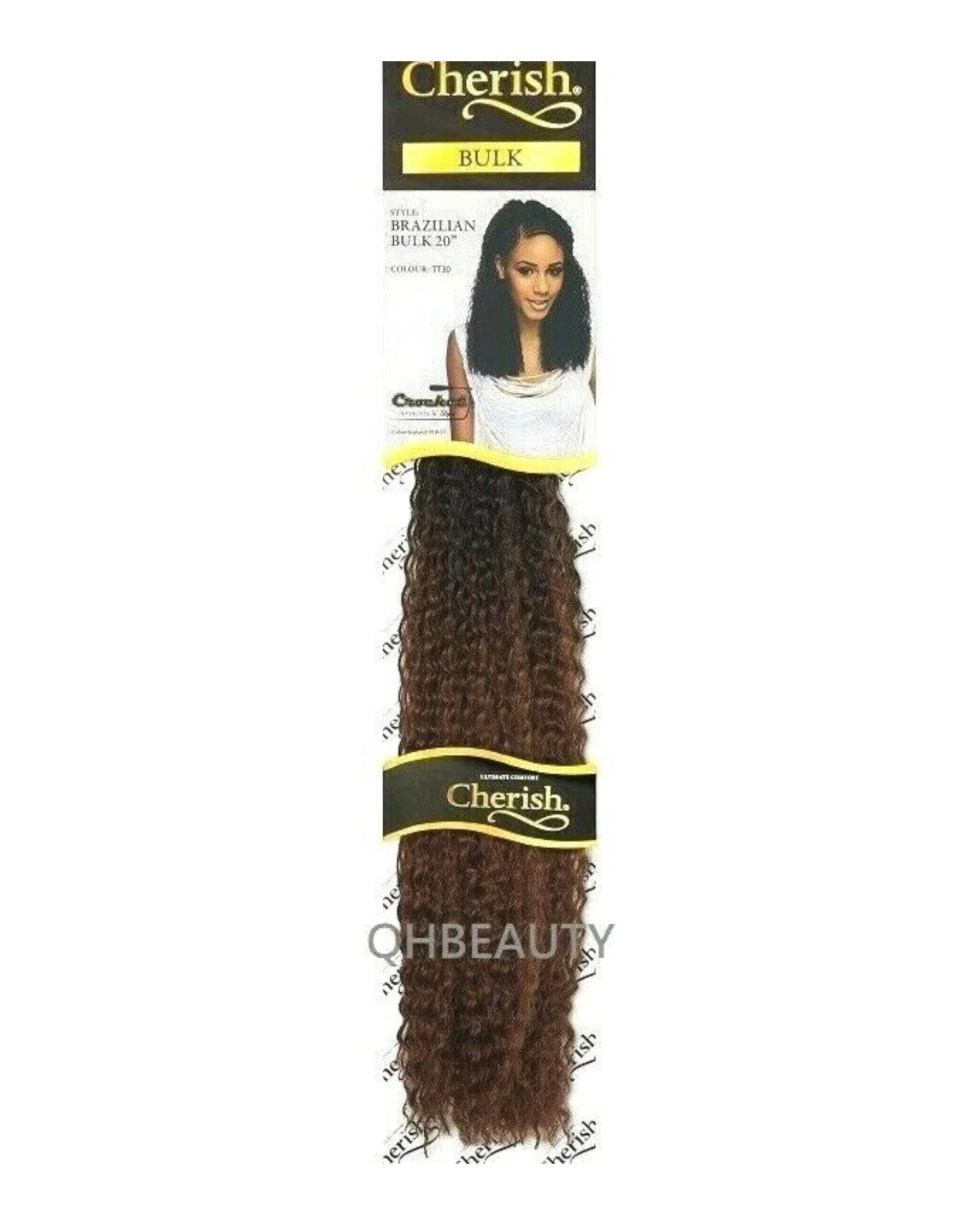 Cherish Synthetic Crochet Braid Curly Hair Extension Style - Brazilian Bulk 20"