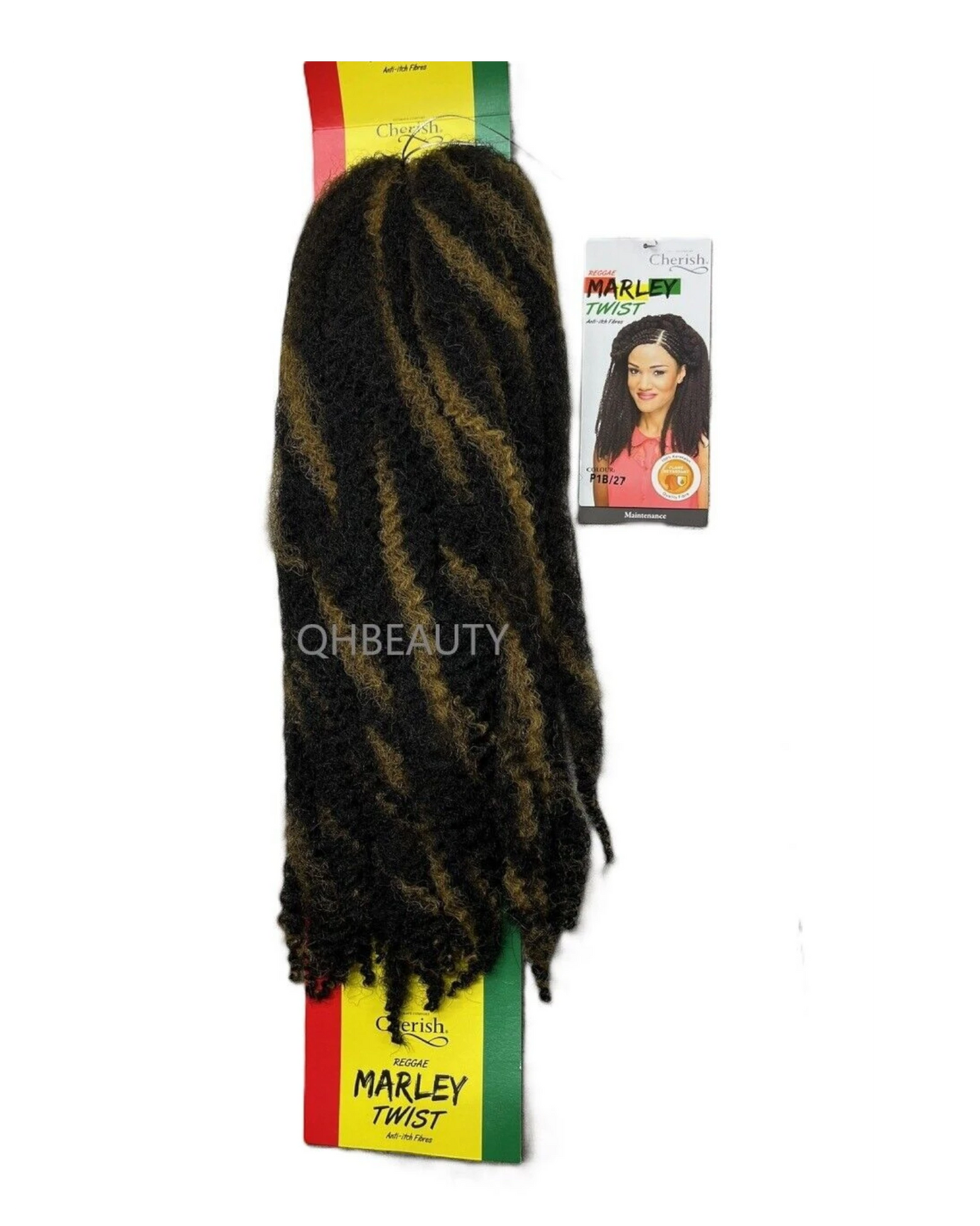 Cherish Synthetic Afro Kinky Cuban Anti itch Hair Extension  Marley Twist Braid
