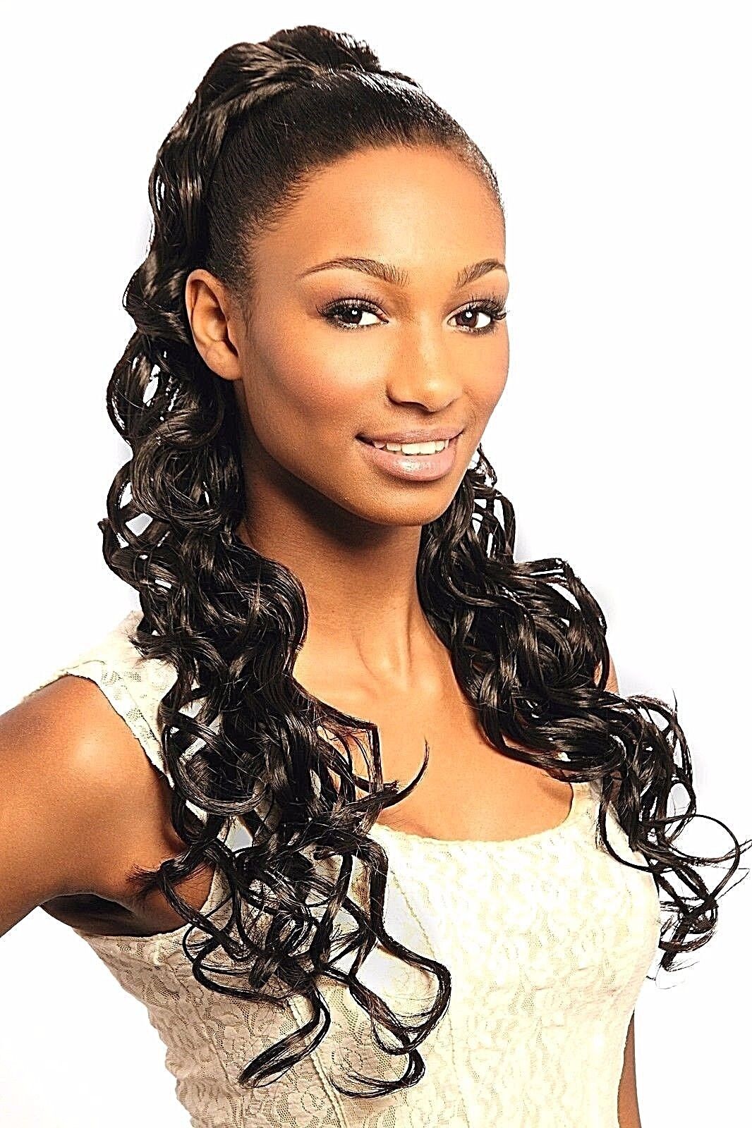 Cherish Synthetic Long Curly Drawstring Natural Hair Ponytail - Miami Girl