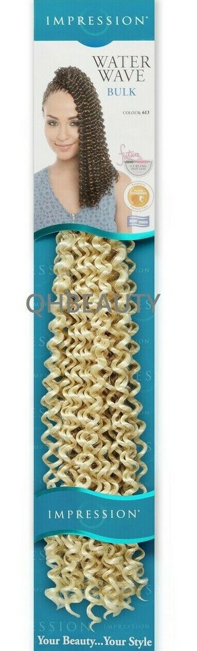 IMPRESSION SYNTHETIC HAIR EXTENSION BRAID - WATER WAVE 22'' ( FREETRESS COPY )