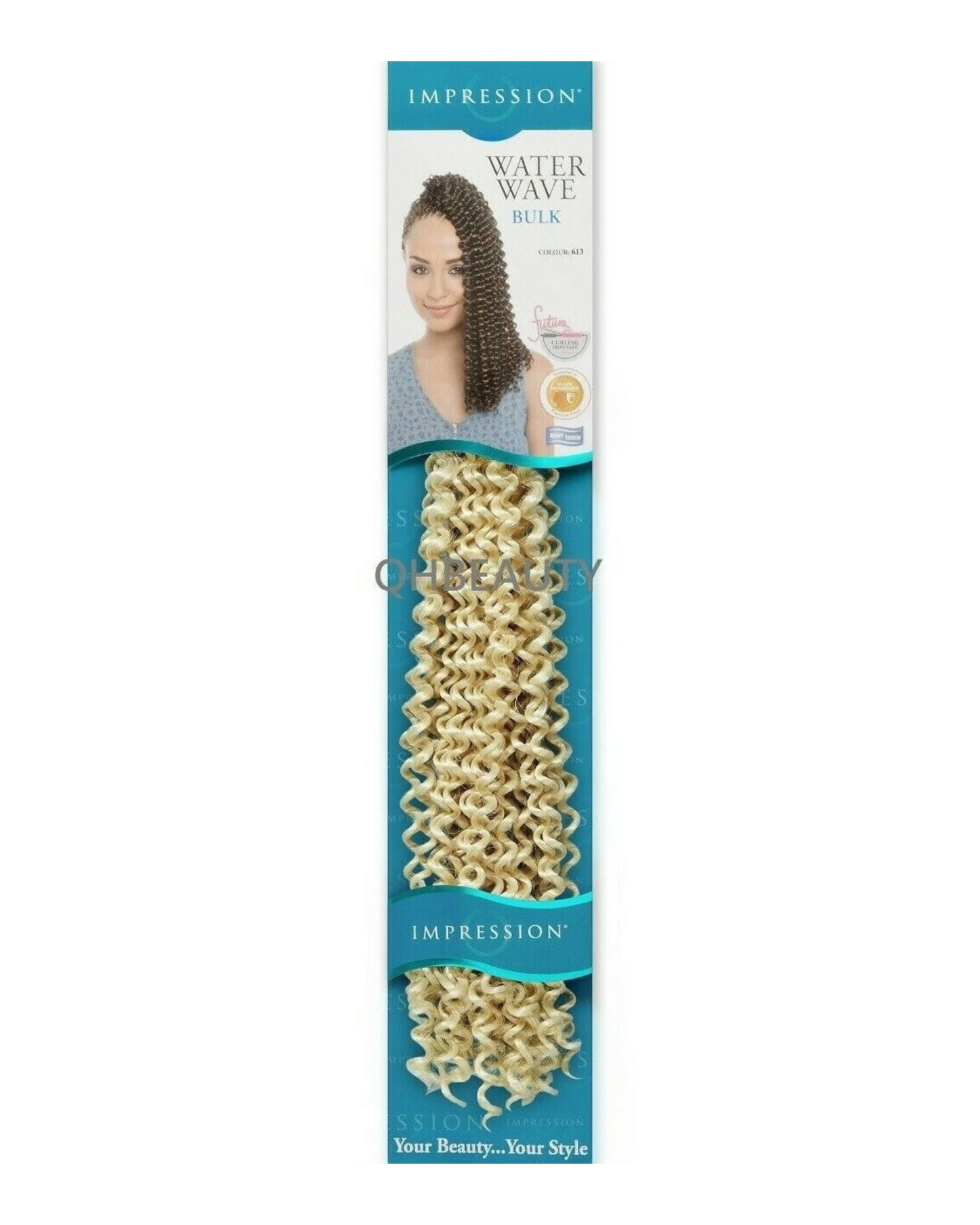 IMPRESSION SYNTHETIC HAIR EXTENSION BRAID - WATER WAVE 22''