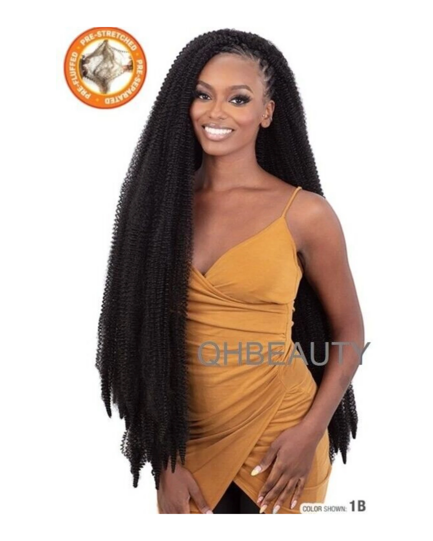 OBSESSION SYNTHETIC CROCHET BRAID 3X PRE-FLUFFED - POPPIN TWIST 28 INCHES