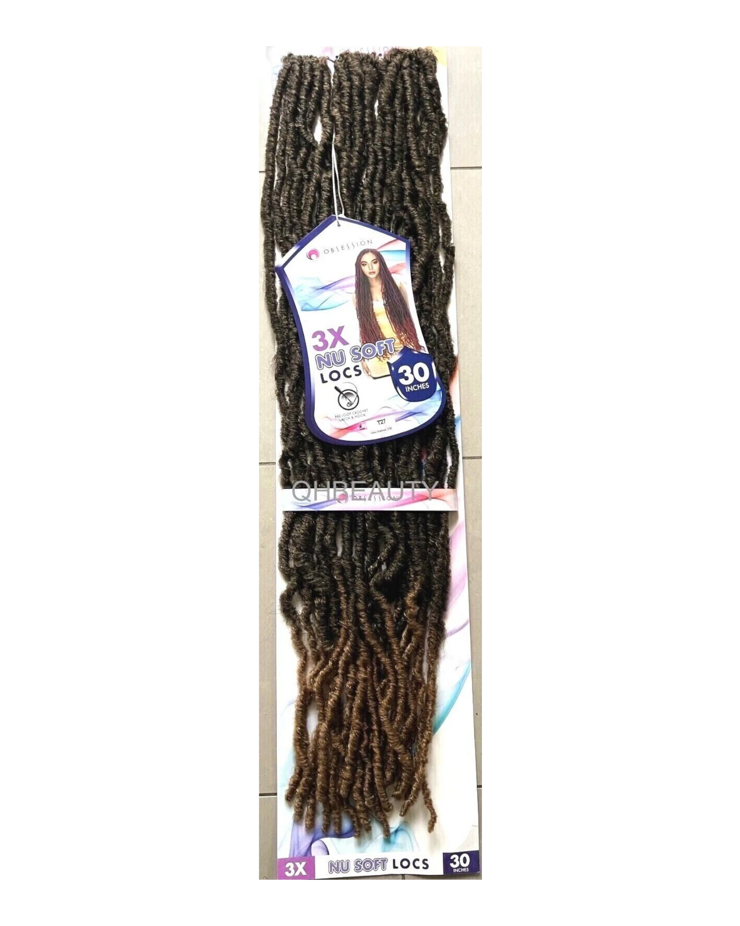 Obsession Synthetic Crochet Pre Looped Braid Hair Extension - NU SOFT LOCS 30''