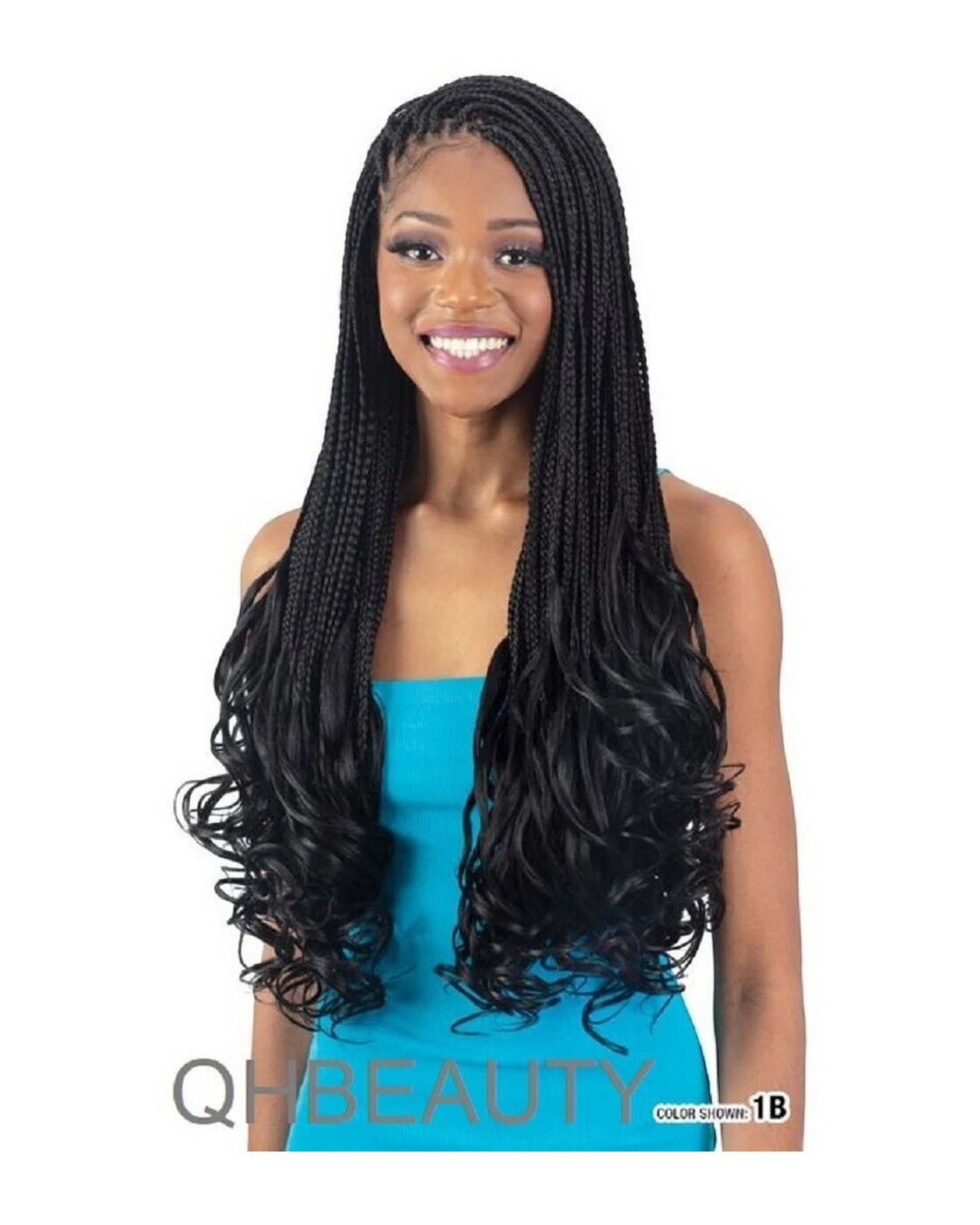 CHERISH SYNTHETIC HAIR EXTENSION BRAID - 3 x SPIRAL FRENCH CURL 22 & 28 INCHES