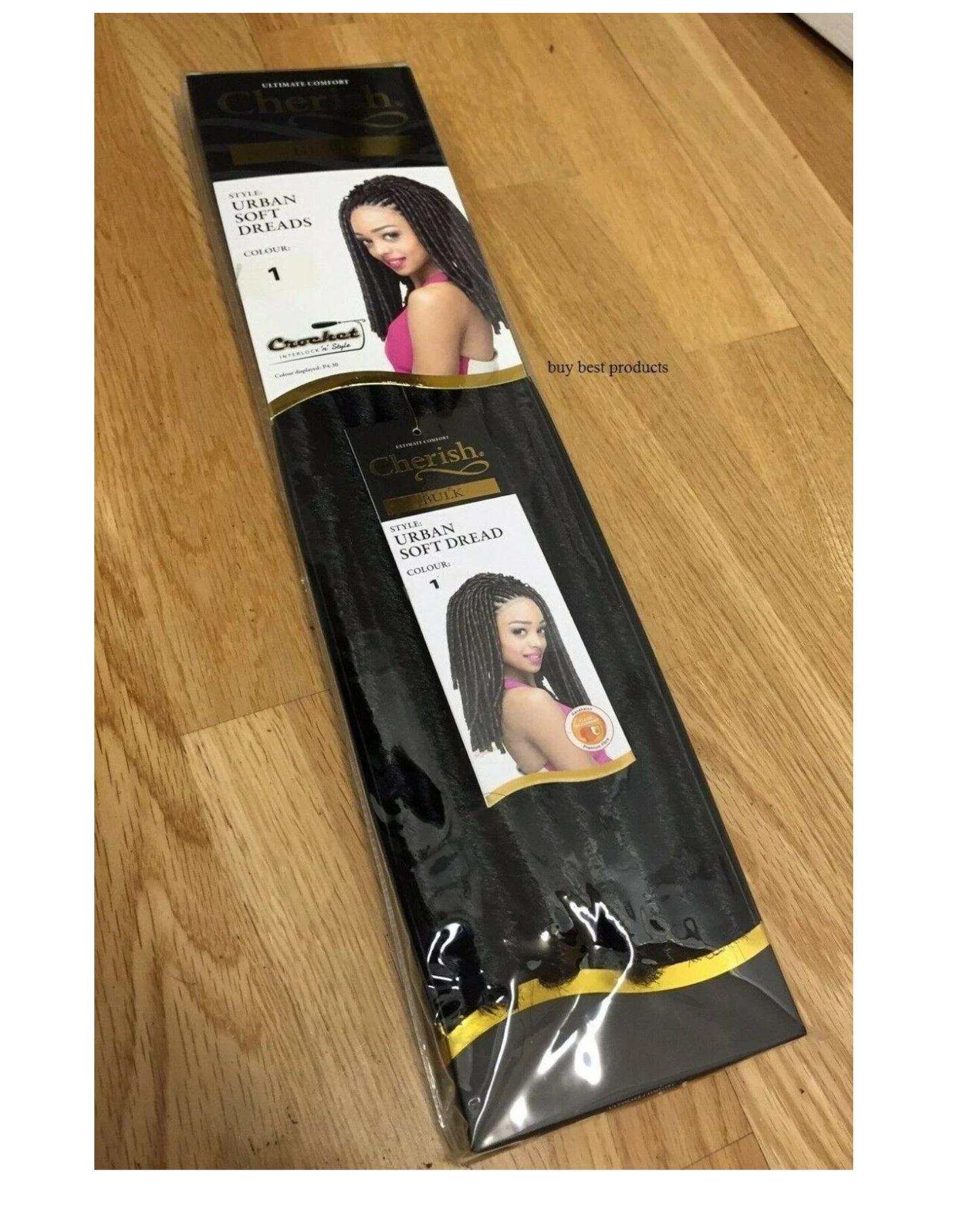 Cherish Synthetic Bulk Crochet Afro Hair Extension braid - URBAN SOFT DREAD