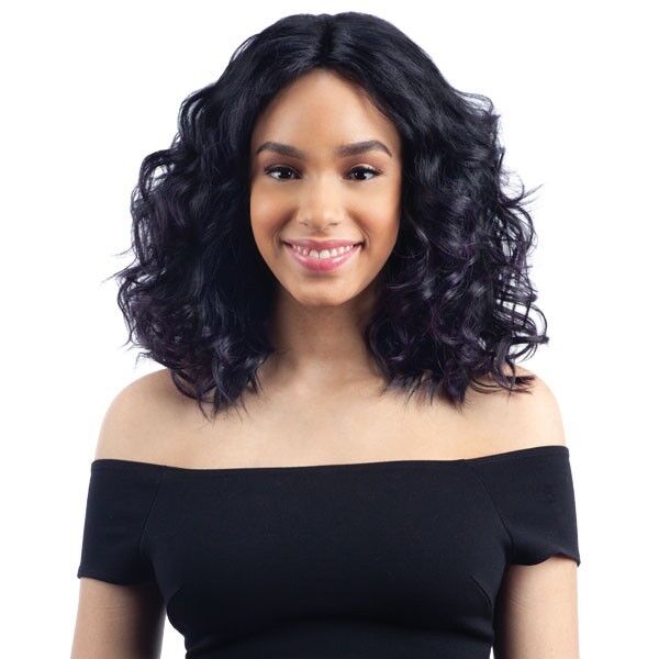 FREETRESS EQUAL SYNTHETIC INVISIBLE PART CURLY WAVY HAIR WIG - ANATY