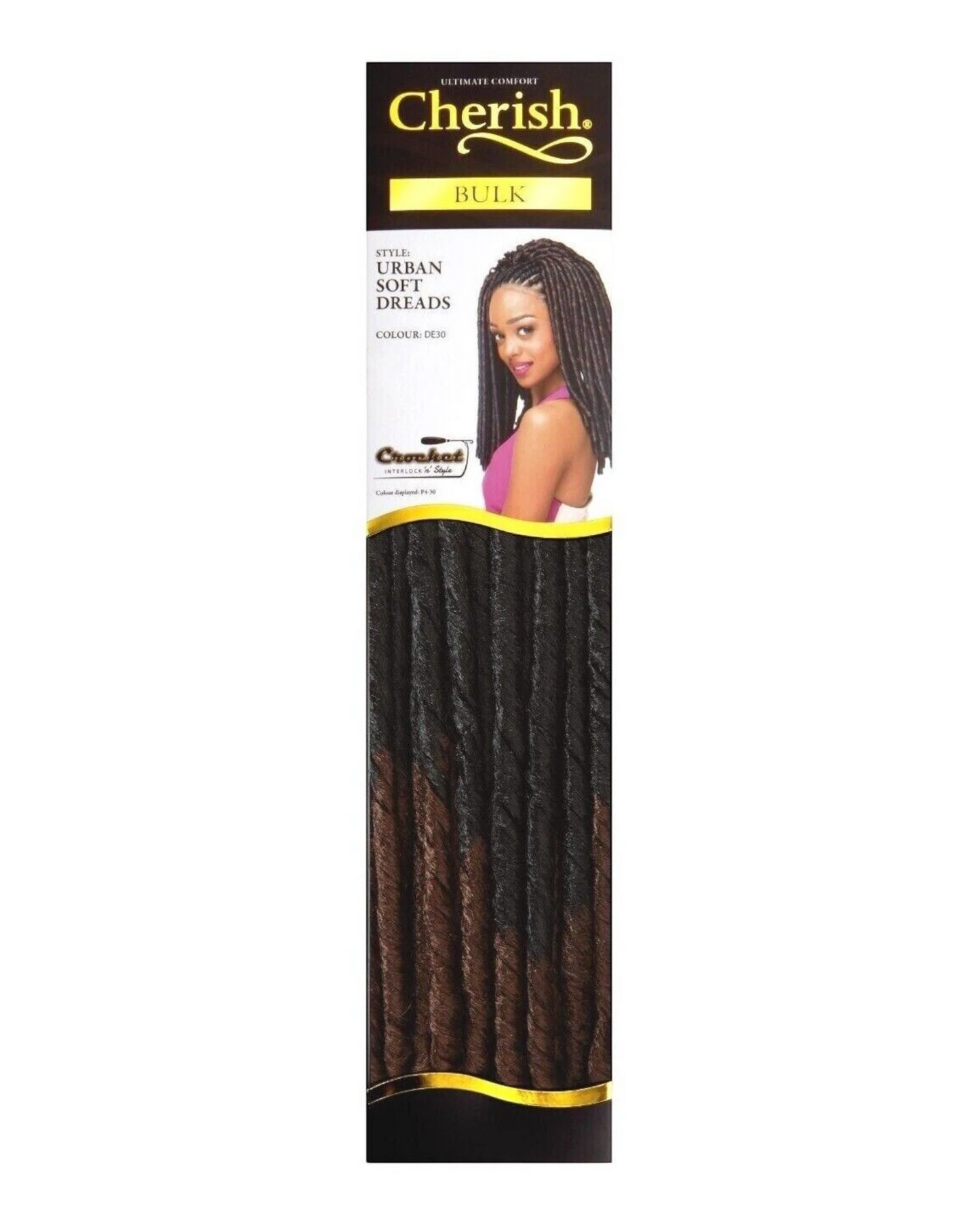 Cherish Synthetic Bulk Crochet Afro Hair Extension braid - URBAN SOFT DREAD