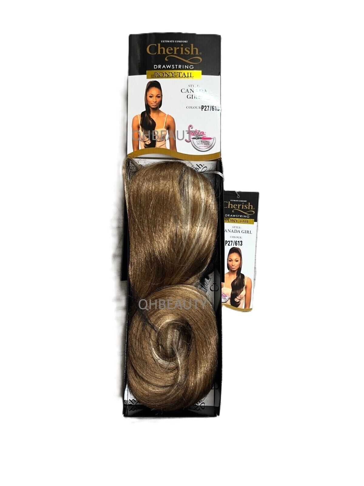 Cherish Synthetic Drawstring Long Curly Wavy Hair Ponytail - Canada Girl