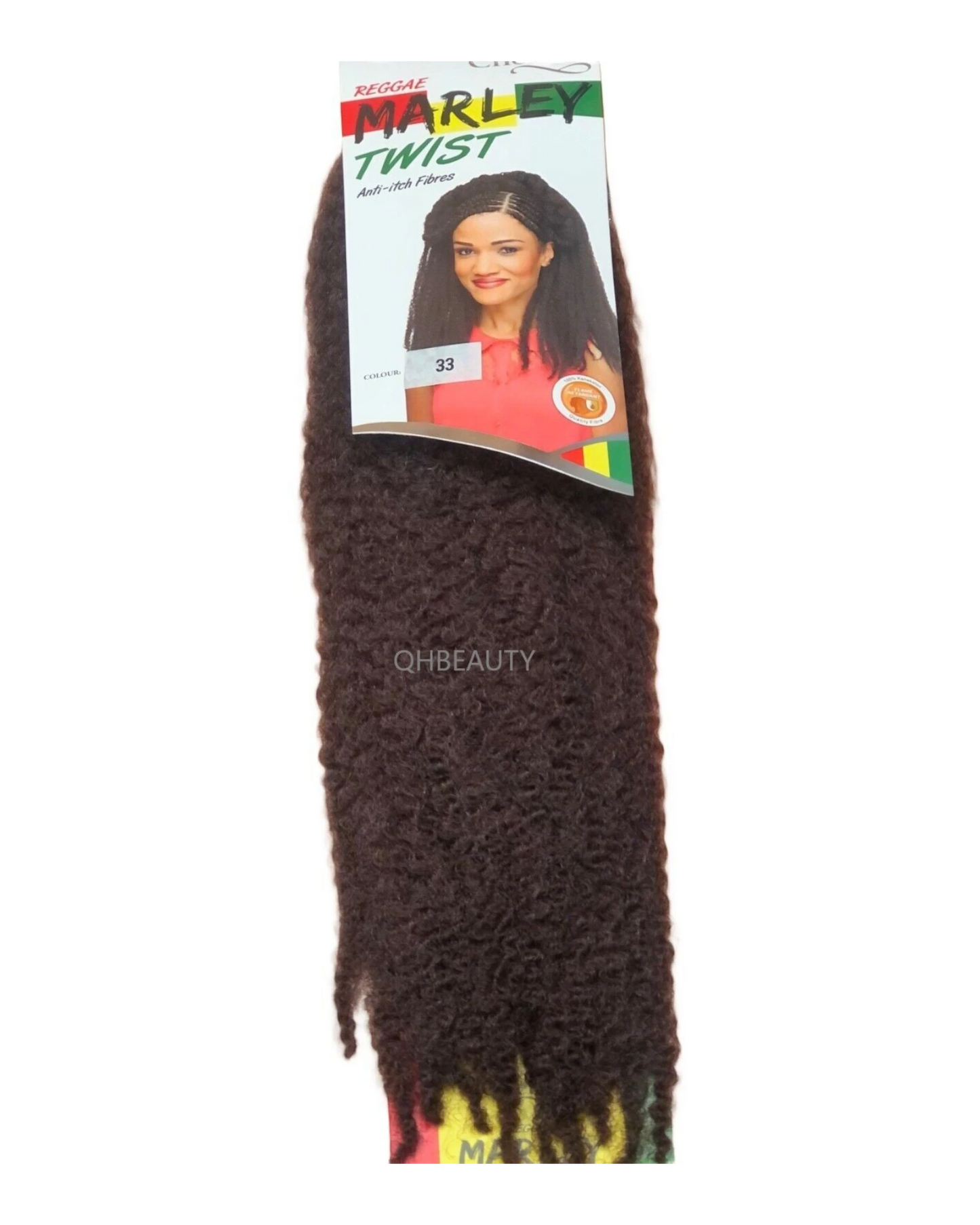 Cherish Synthetic Afro Kinky Cuban Anti itch Hair Extension  Marley Twist Braid