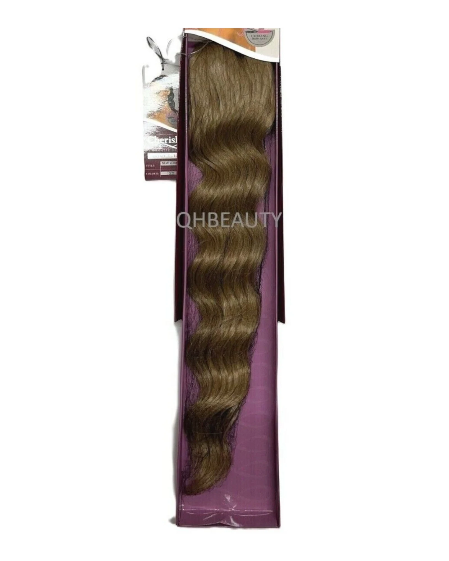 Cherish Synthetic Drawstring Long Curly Hair Extension Ponytail - New York Girl