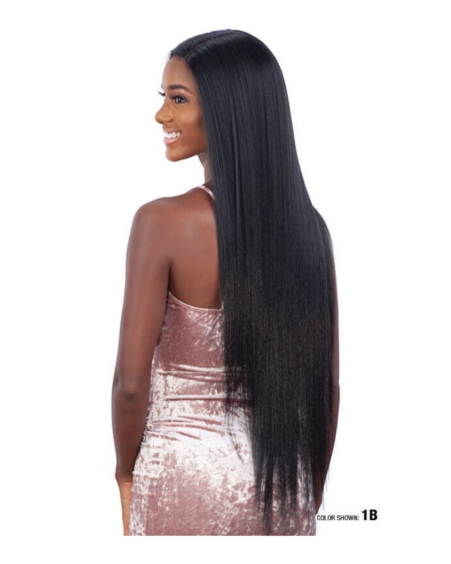 Obsession Synthetic Swiss HD Lace Front Free Part Long Yaki Hair Wig - TAKEISHA