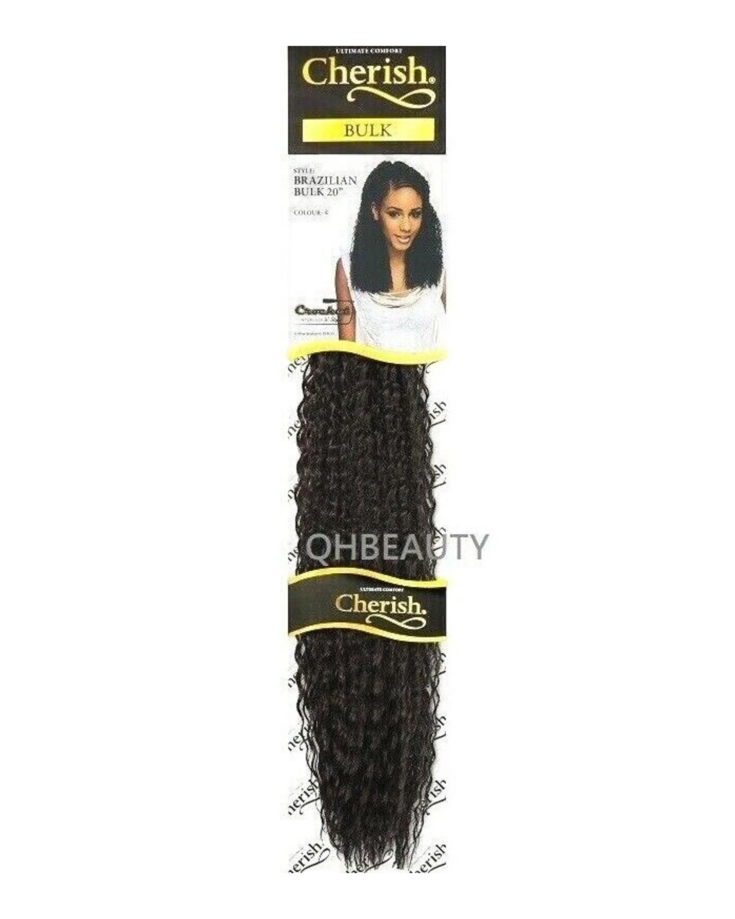 Cherish Synthetic Crochet Braid Curly Hair Extension Style - Brazilian Bulk 20"
