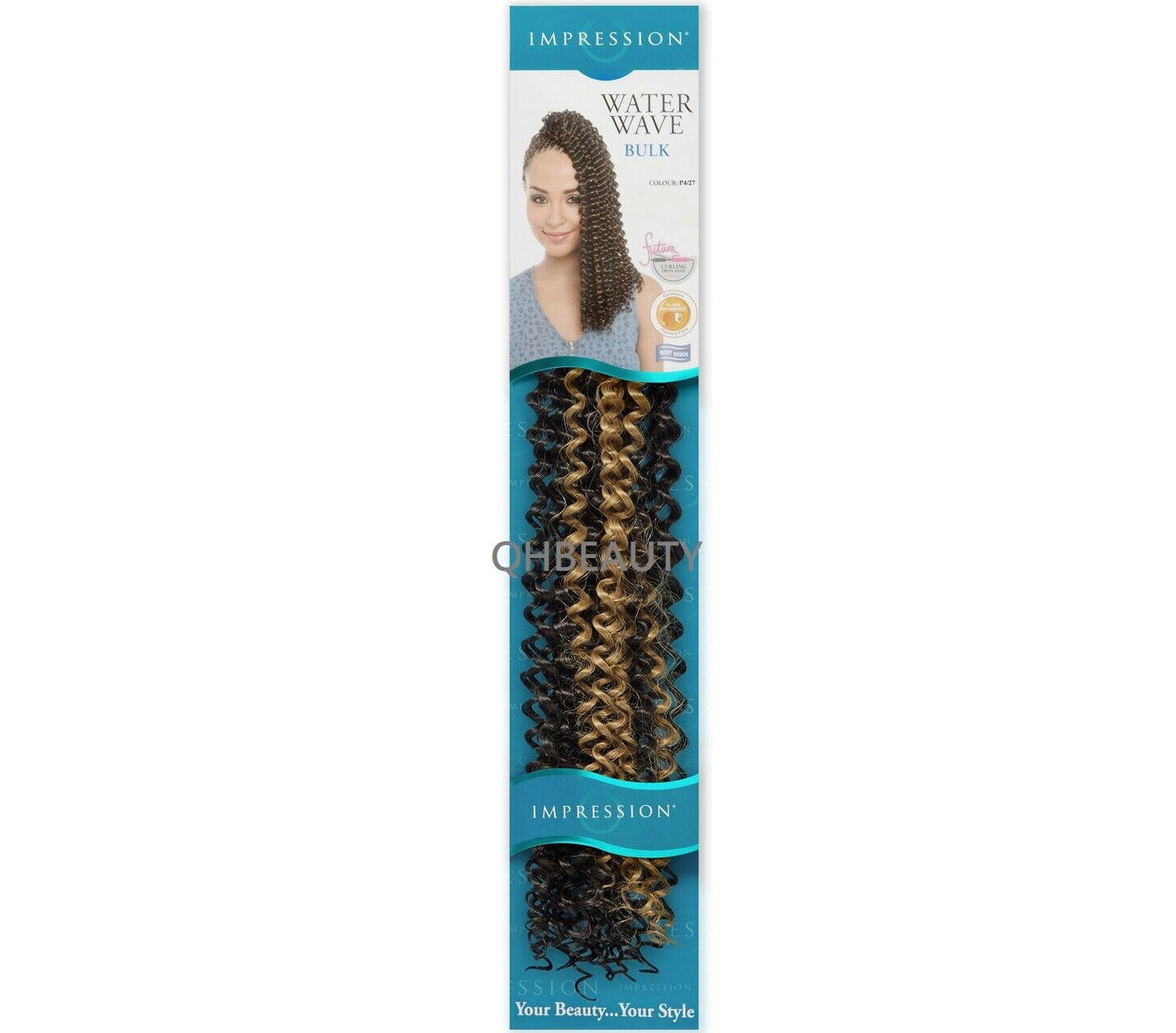 IMPRESSION SYNTHETIC HAIR EXTENSION BRAID - WATER WAVE 22'' ( FREETRESS COPY )
