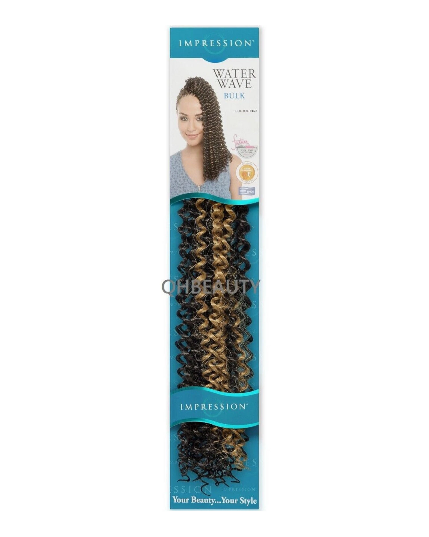 IMPRESSION SYNTHETIC HAIR EXTENSION BRAID - WATER WAVE 22''