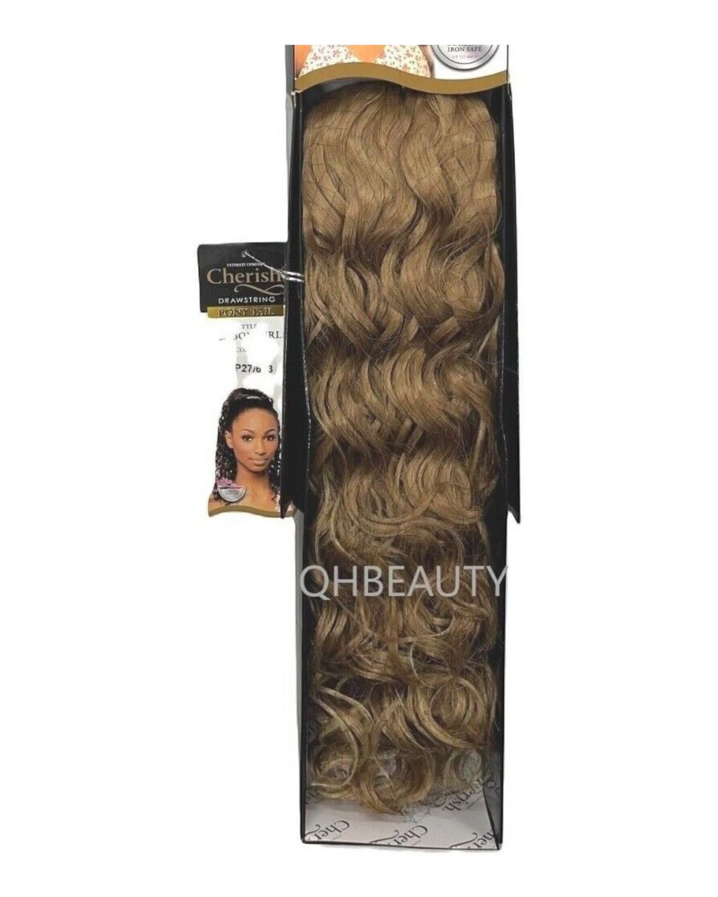Cherish Synthetic Drawstring Curly Hair Extension Ponytail - Lisbon Girl