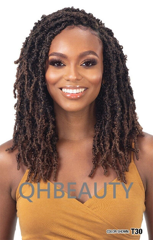 CHERISH SYNTHETIC CROCHET LONG HAIR EXTENSION PRE LOOP BRAID - BUTTERFLY LOC 12"