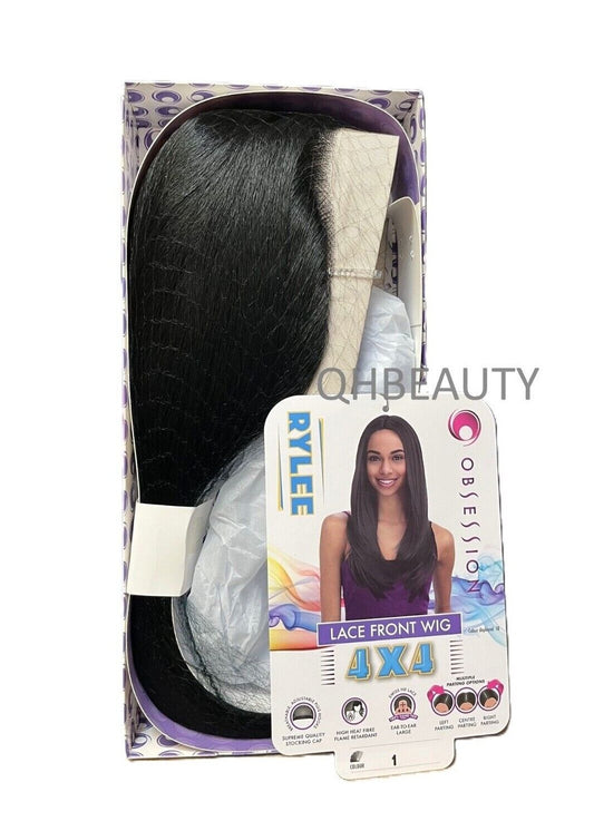 Obsession Synthetic Swiss HD 4x4 Lace Front Free Part Layered Hair Wig - RYLEE