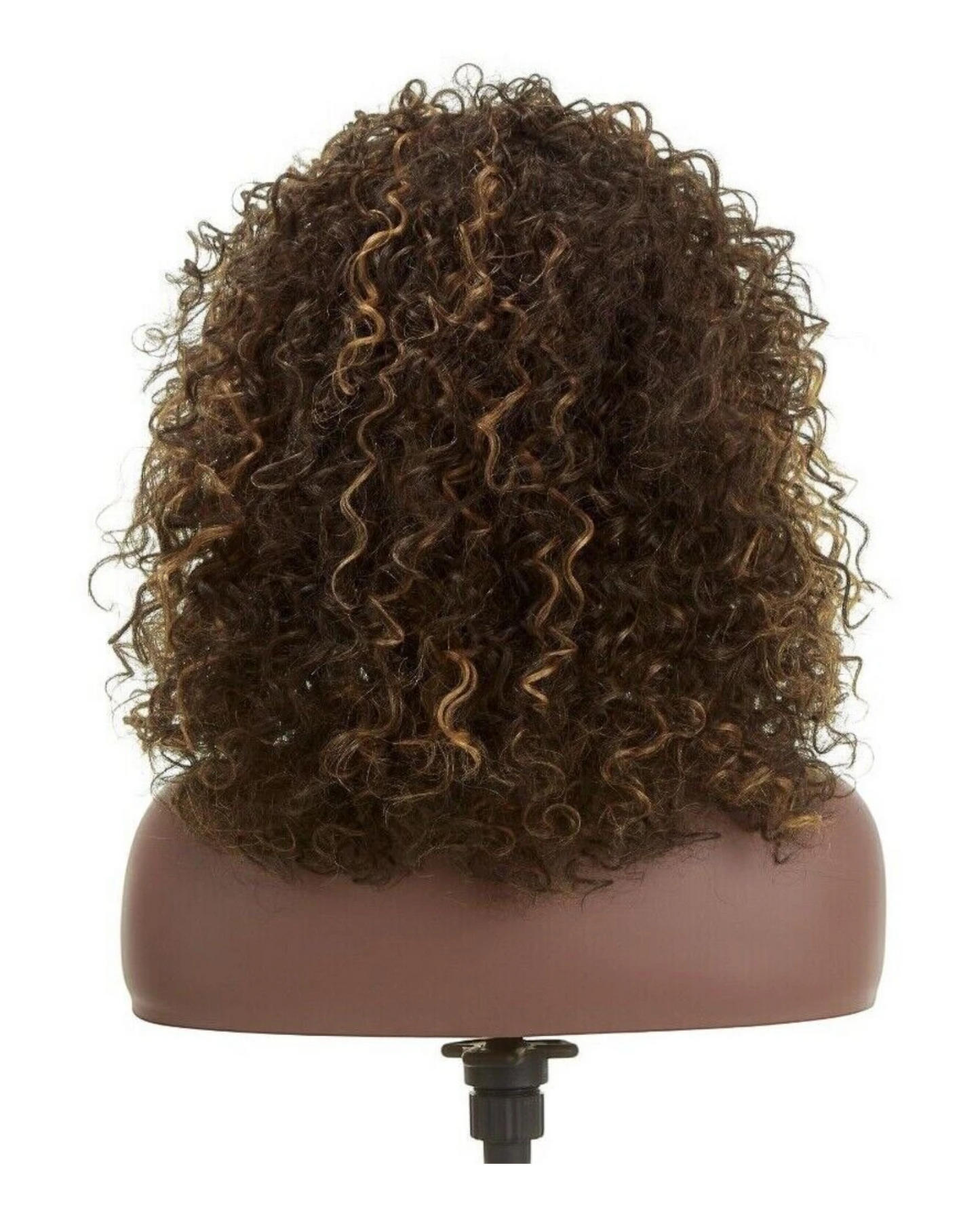 Impression Synthetic Natural Hairline Lace Front Curly Hair Wig - Asmara