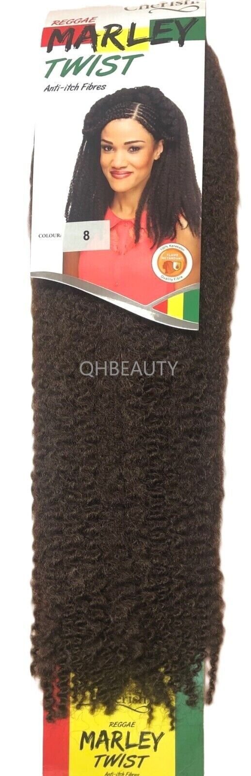 Cherish Synthetic Afro Kinky Cuban Anti itch Hair Extension  Marley Twist Braid