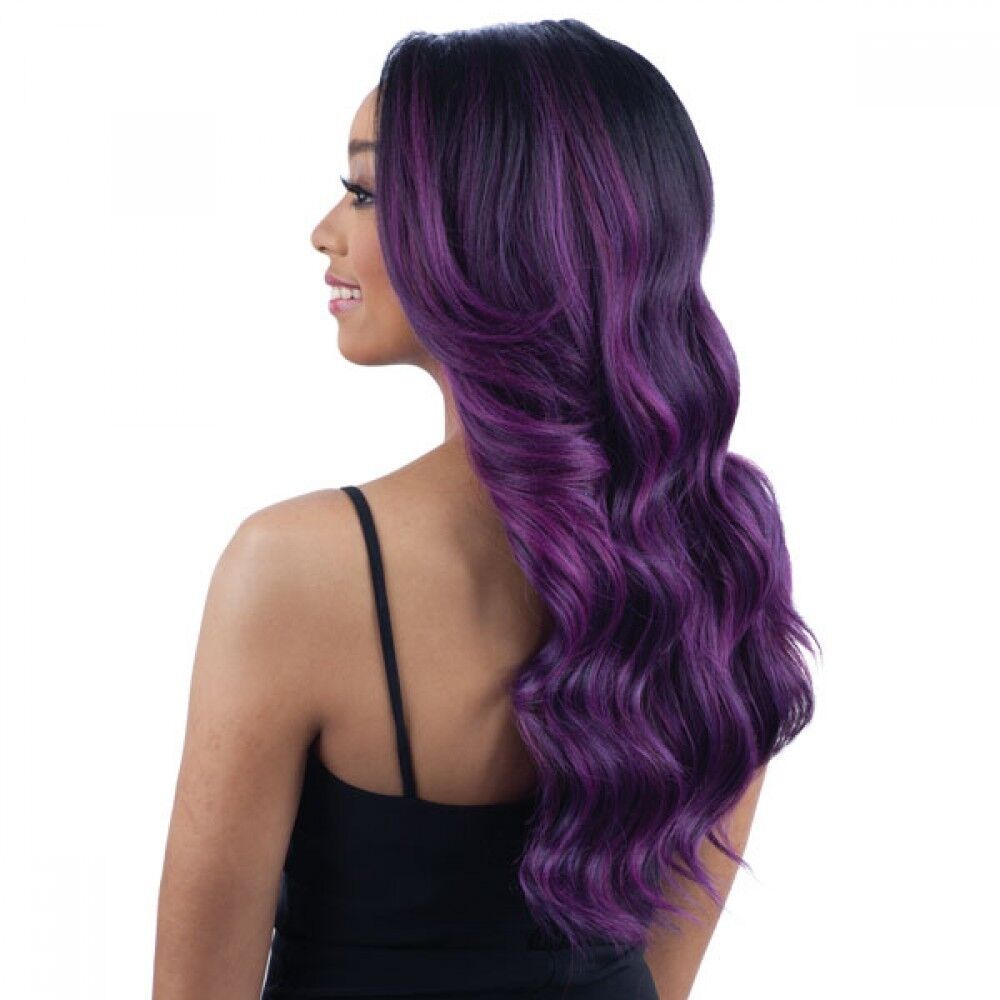 Freetress Equal Synthetic Lace Front Long Curly Hair Wig Silk Base - Teresa