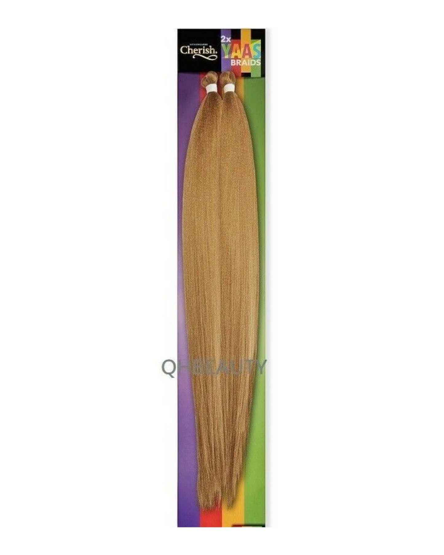 CHERISH SYNTHETIC YAKY LONG STRAIGHT HAIR EXTENSIONS 2 X YAAS BRAIDS 20'' - 28''