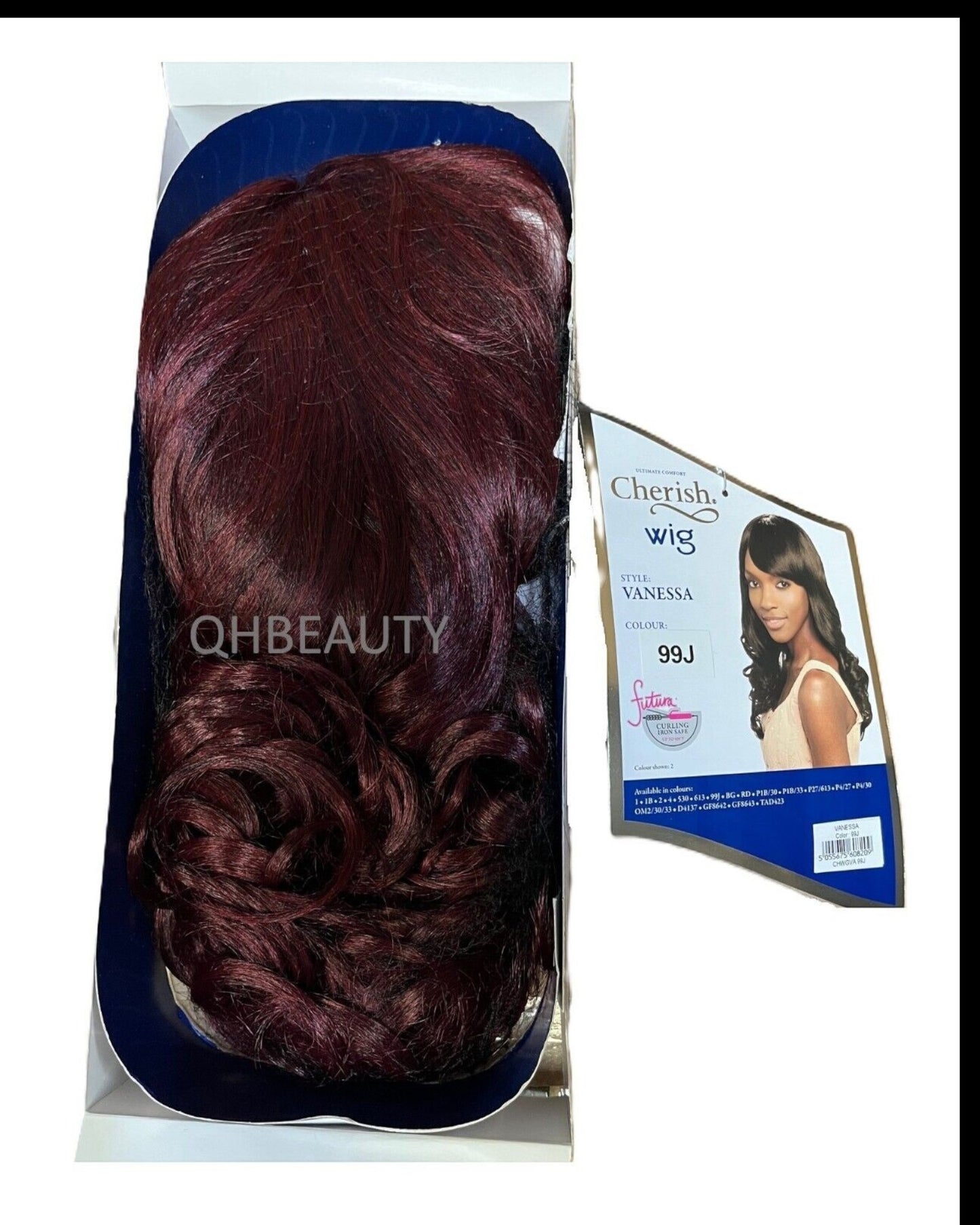Cherish Synthetic Long Curly Natural Looking Easy Care Hair Wig - VANESSA