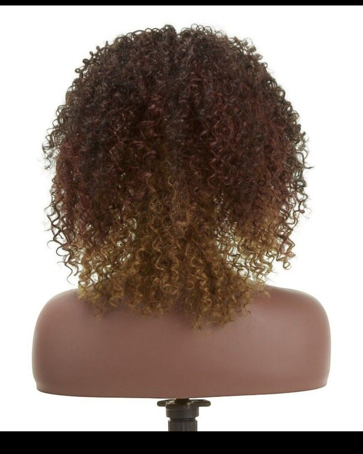 Impression Synthetic Hand Made Natural Style Curly Hair Wig - CHLOE