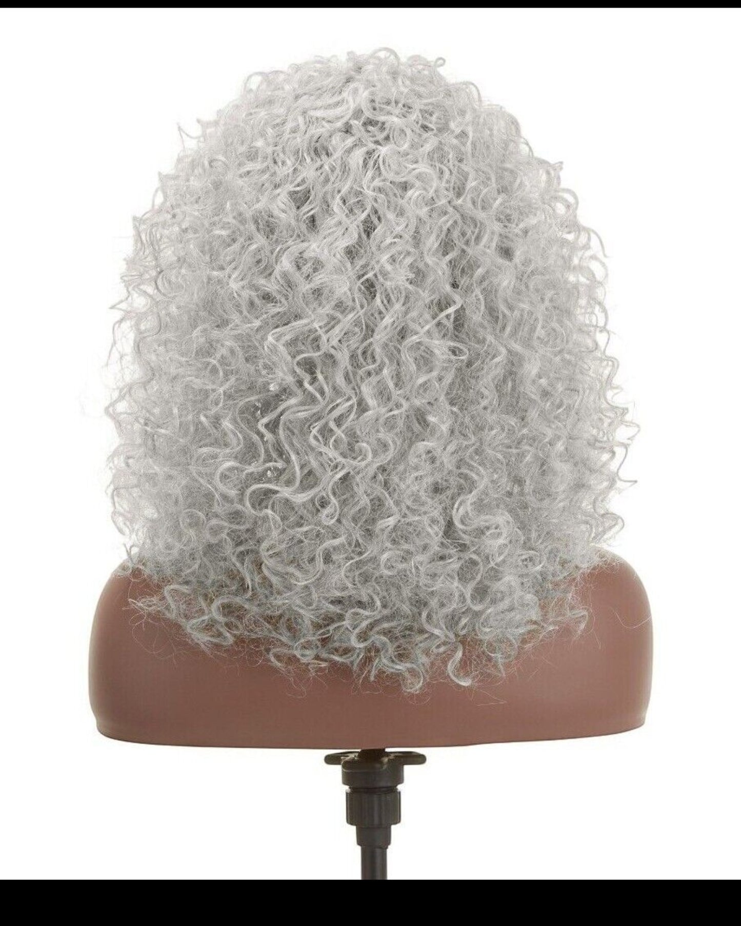 Impression Synthetic Natural Hairline Lace Front Curly Hair Wig - Asmara