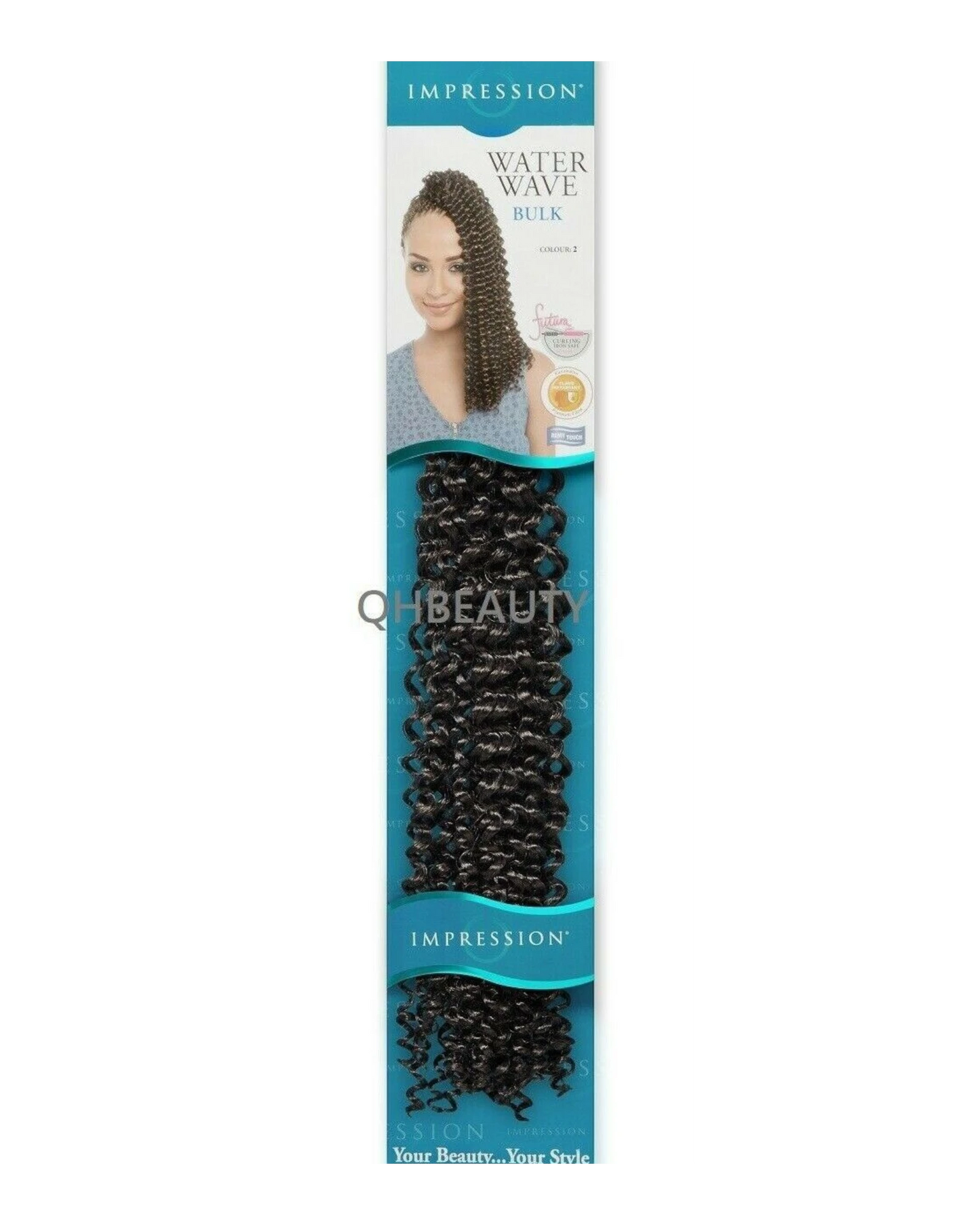 IMPRESSION SYNTHETIC HAIR EXTENSION BRAID - WATER WAVE 22''