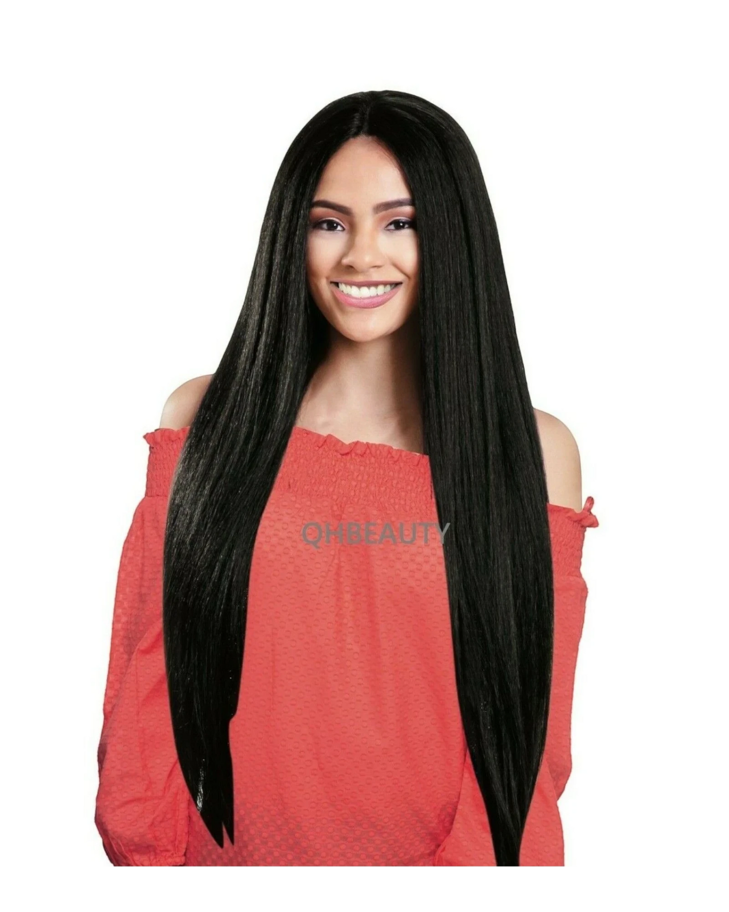 OBSESSION LACE FRONT HUMAN HAIR FUSION NATURAL TEXTURE & WAVE HAIR WIG - AYLEEN