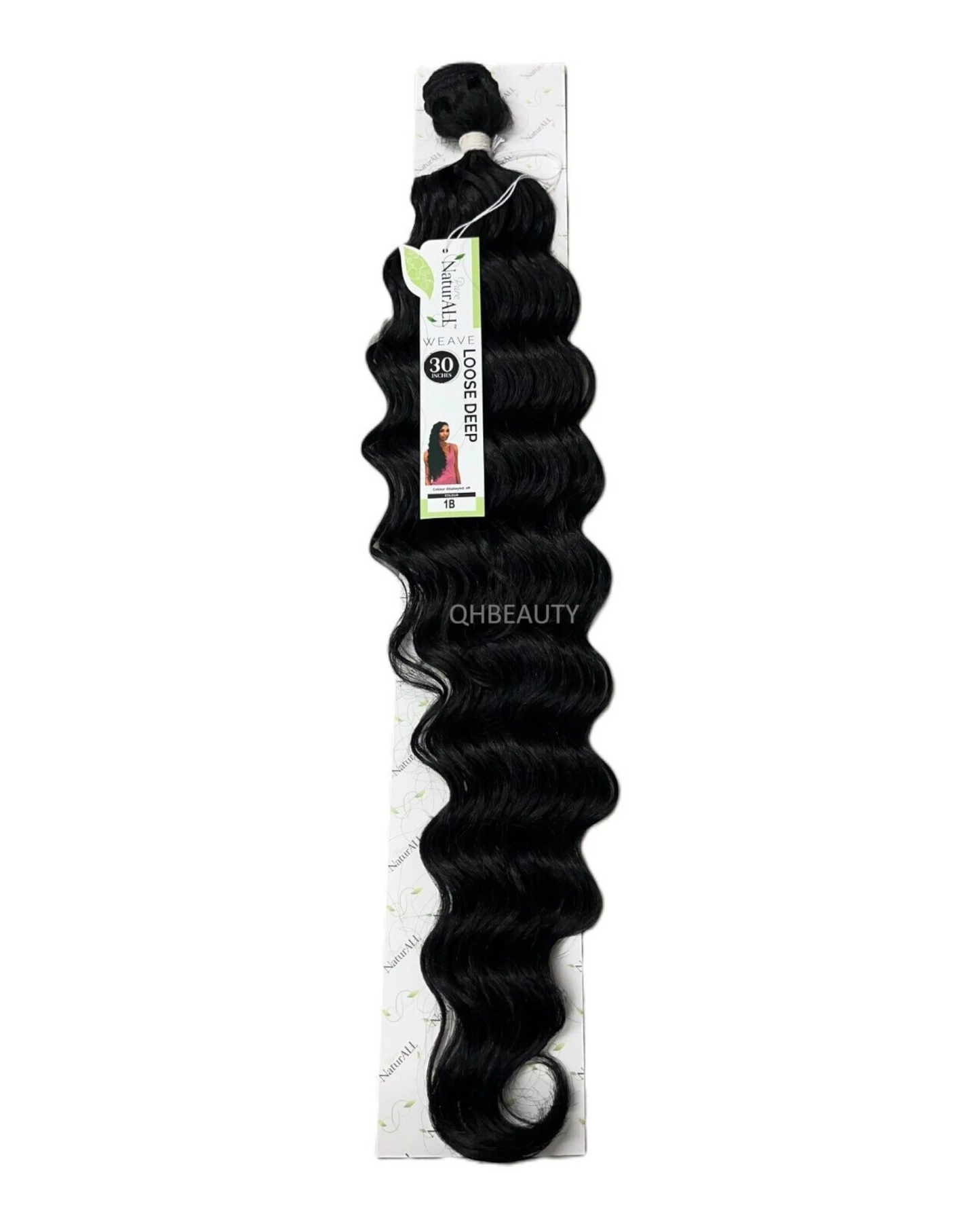 NaturALL SYNTHETIC CURLY LONG HAIR EXTENSION WEAVE - LOOSE DEEP 30 INCHES